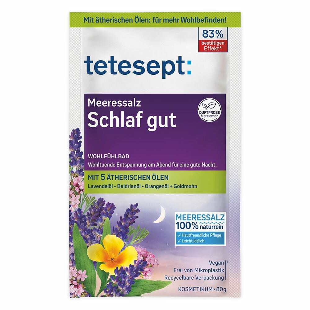 tetesept® Meeressalz Schlaf gut