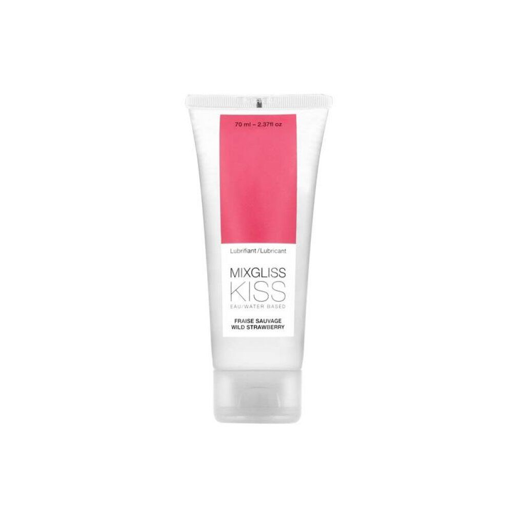 Mixgliss Kiss Erdbeere Gleitgel, wasserbasiert, 70ml Tube.