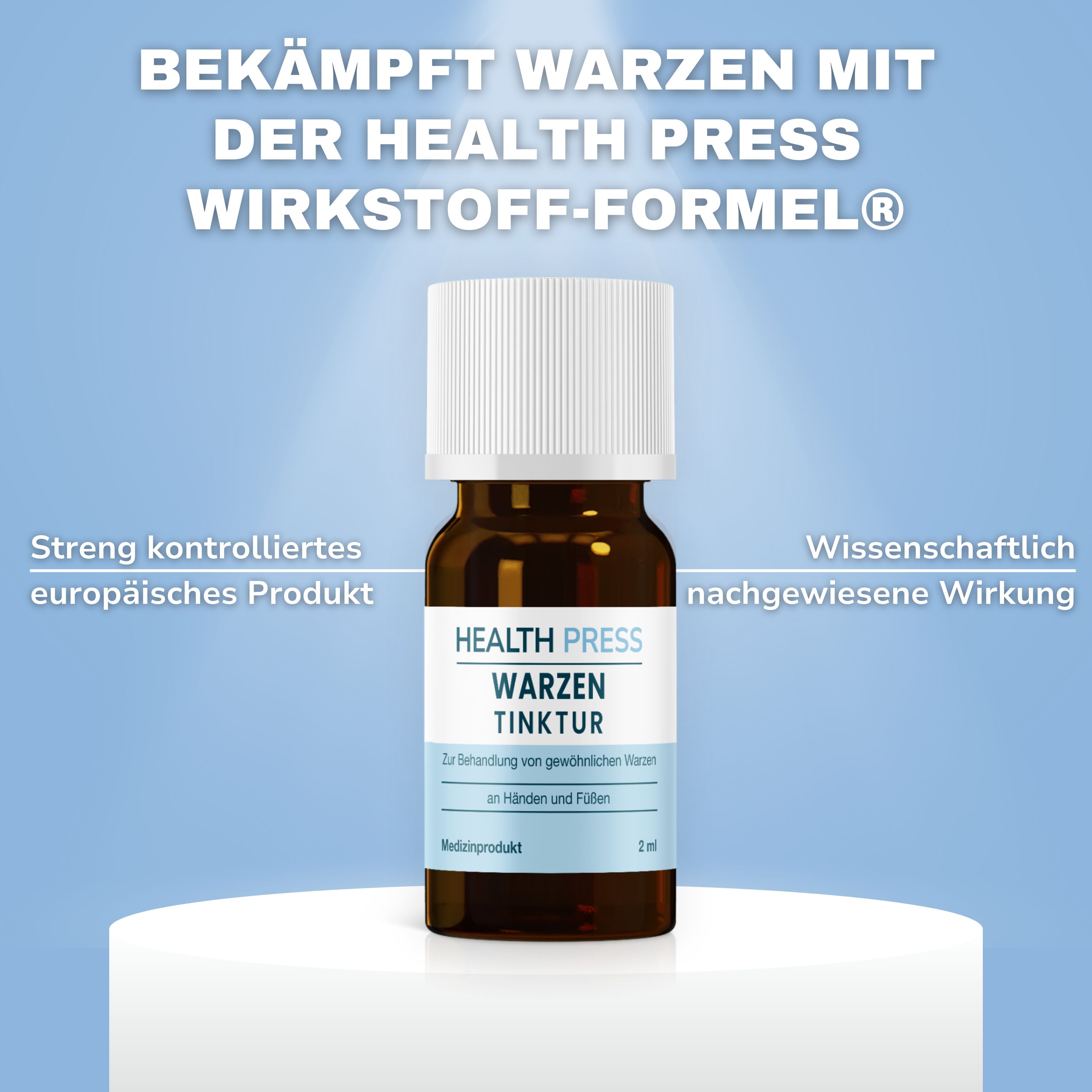Health Press® Warzen Tinktur
