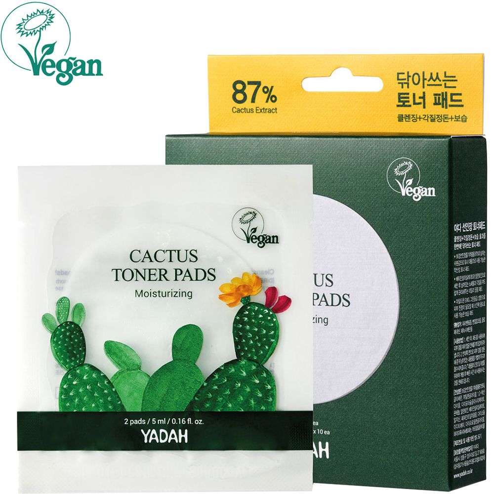 YADAH Cactus Toner Pads