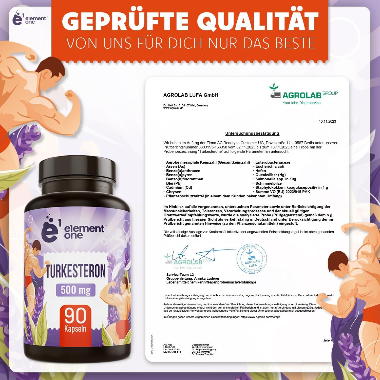 Element One Turkesterone