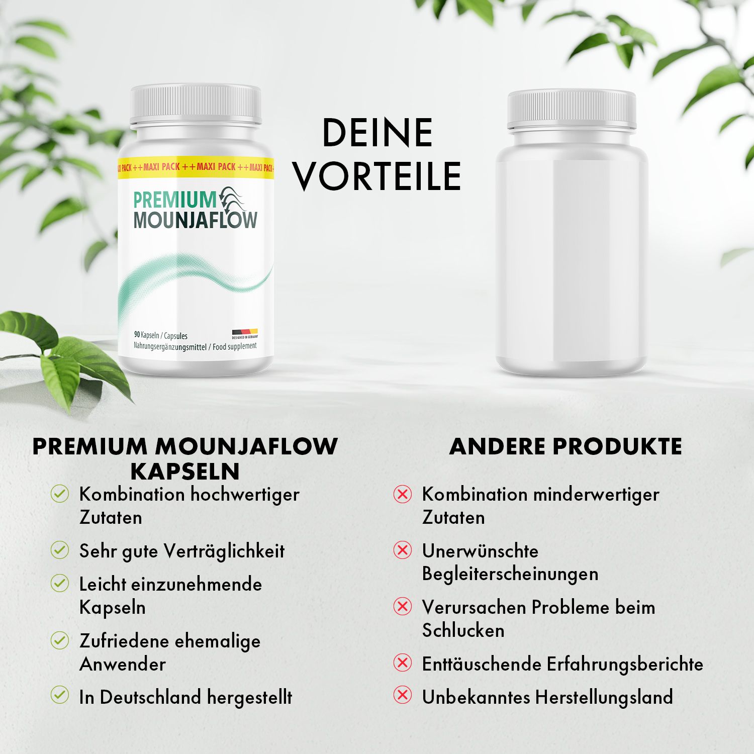 Premium Mounjaflow Kapseln