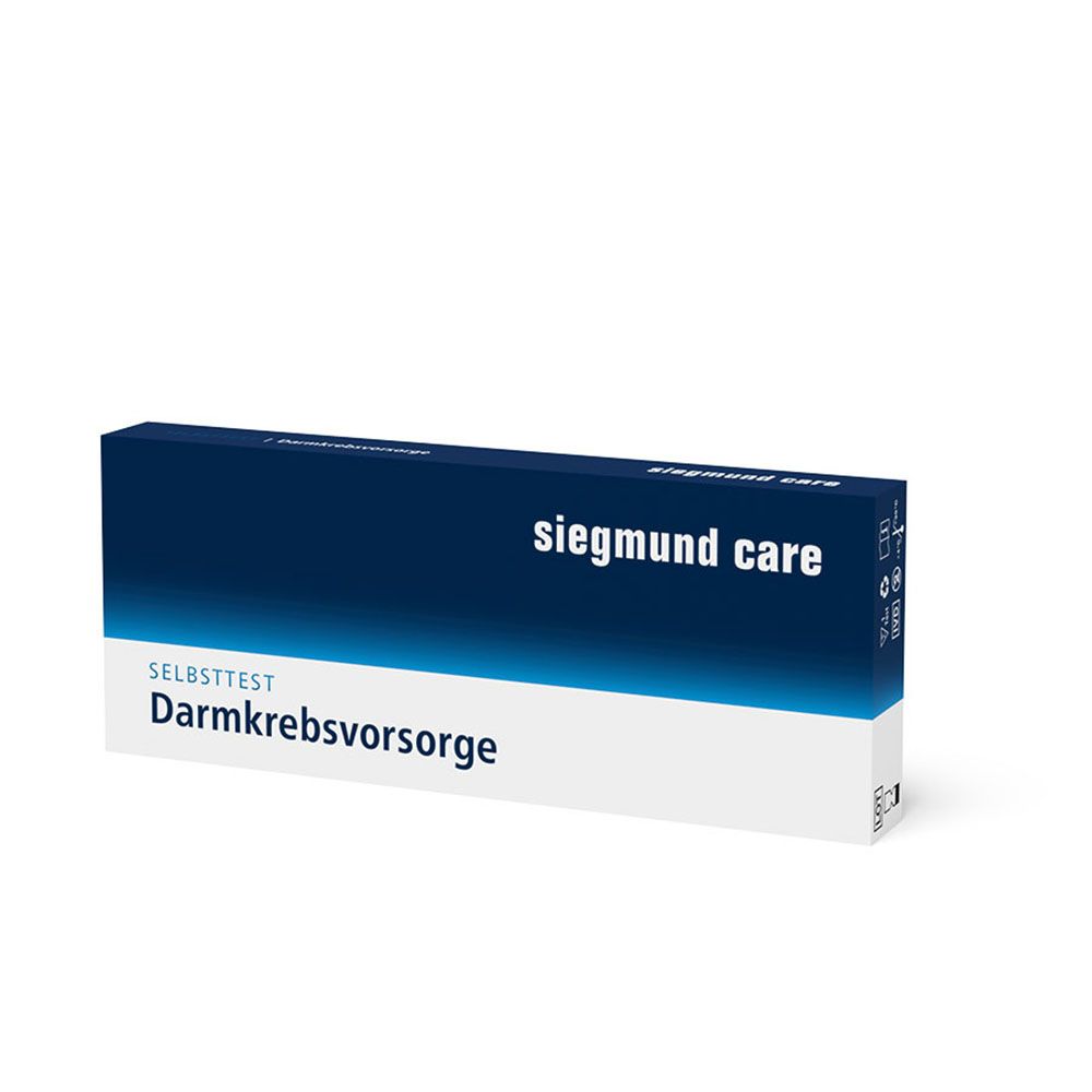 siegmund care Darmkrebsvorsorge Selbsttest