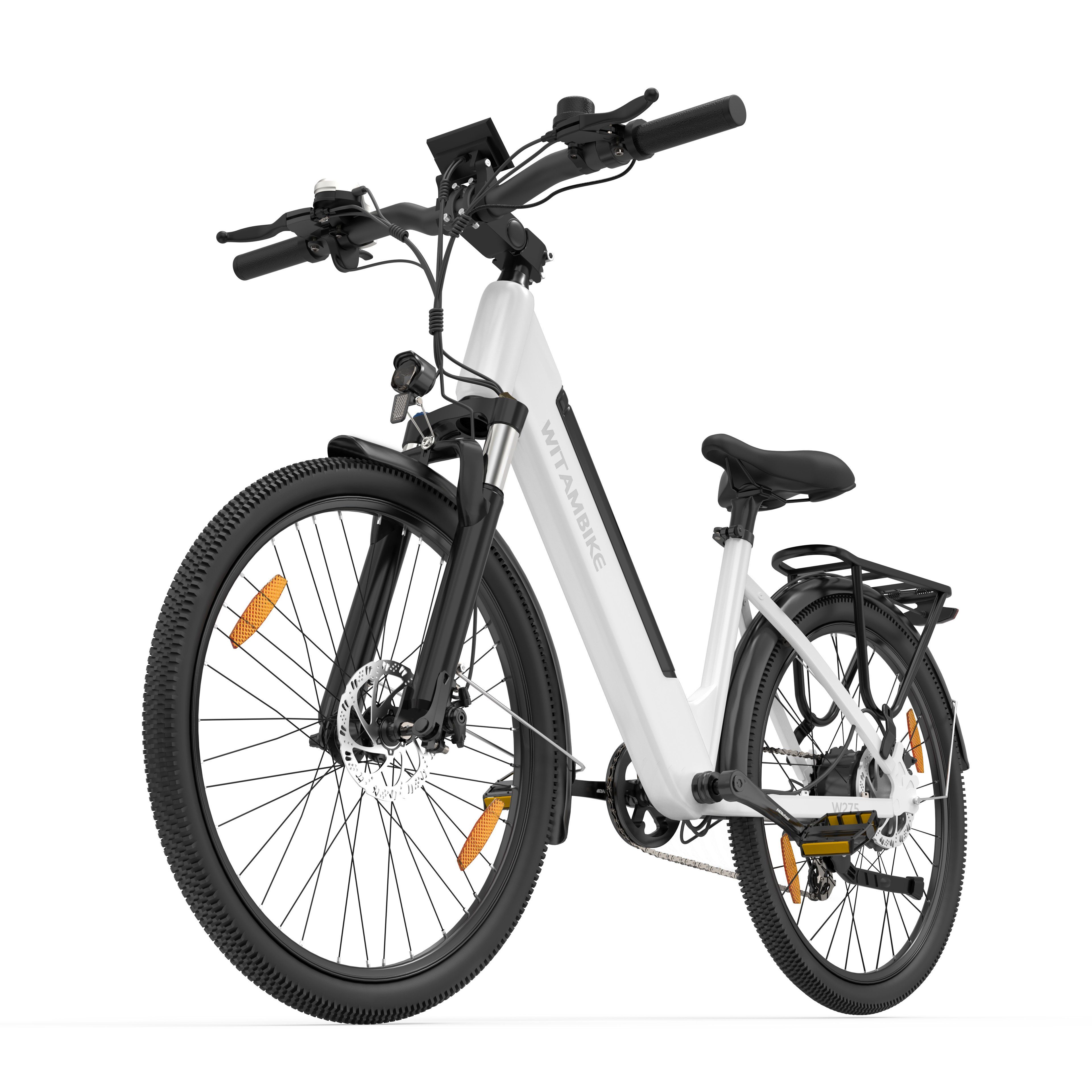 WITAMBIKE W275 E-Bike für Pendler, 36V 13Ah, 27,5" x 2,10 Reifen