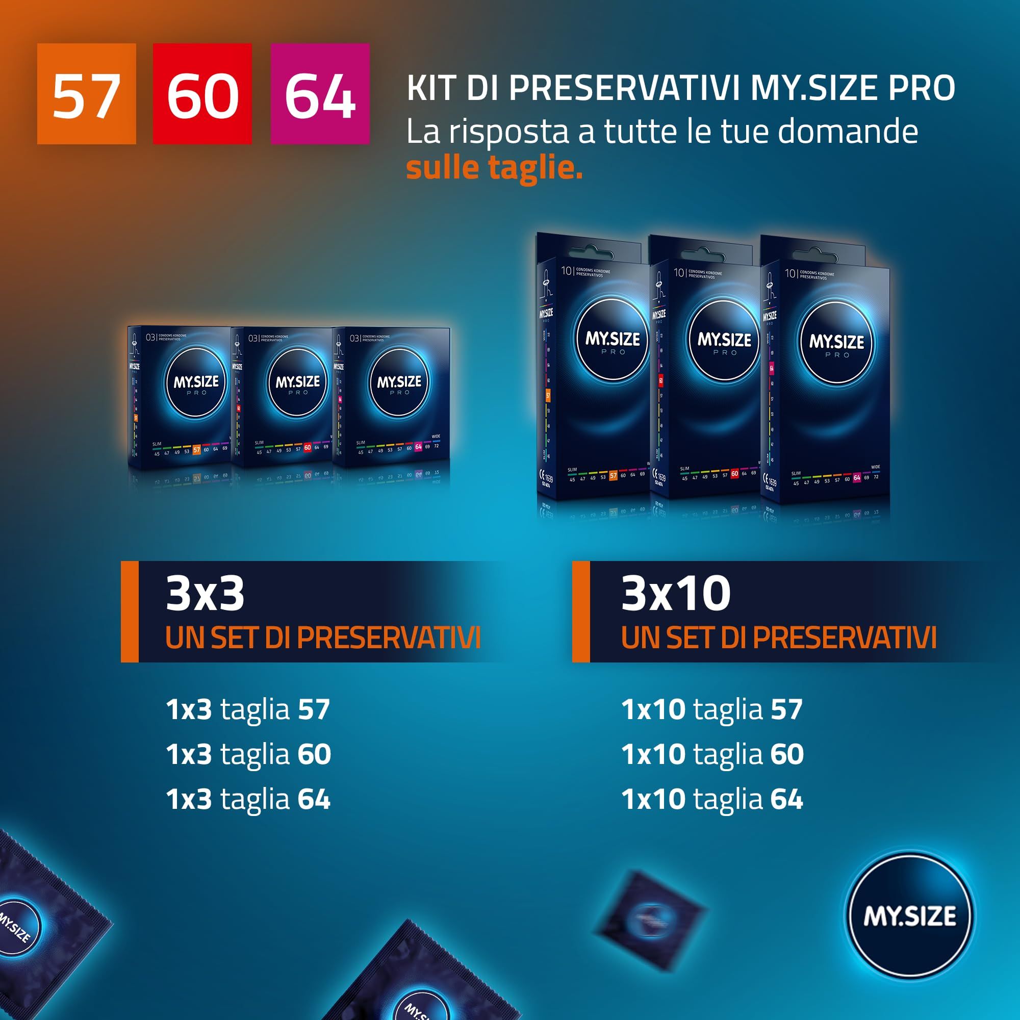 MY.SIZE PRO ELITE Kondomset