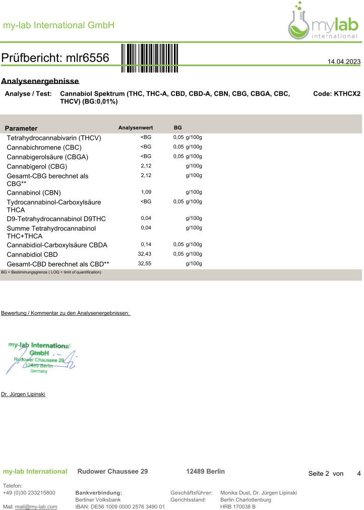 Redfood® CBD ÖL 30% - 10 ml