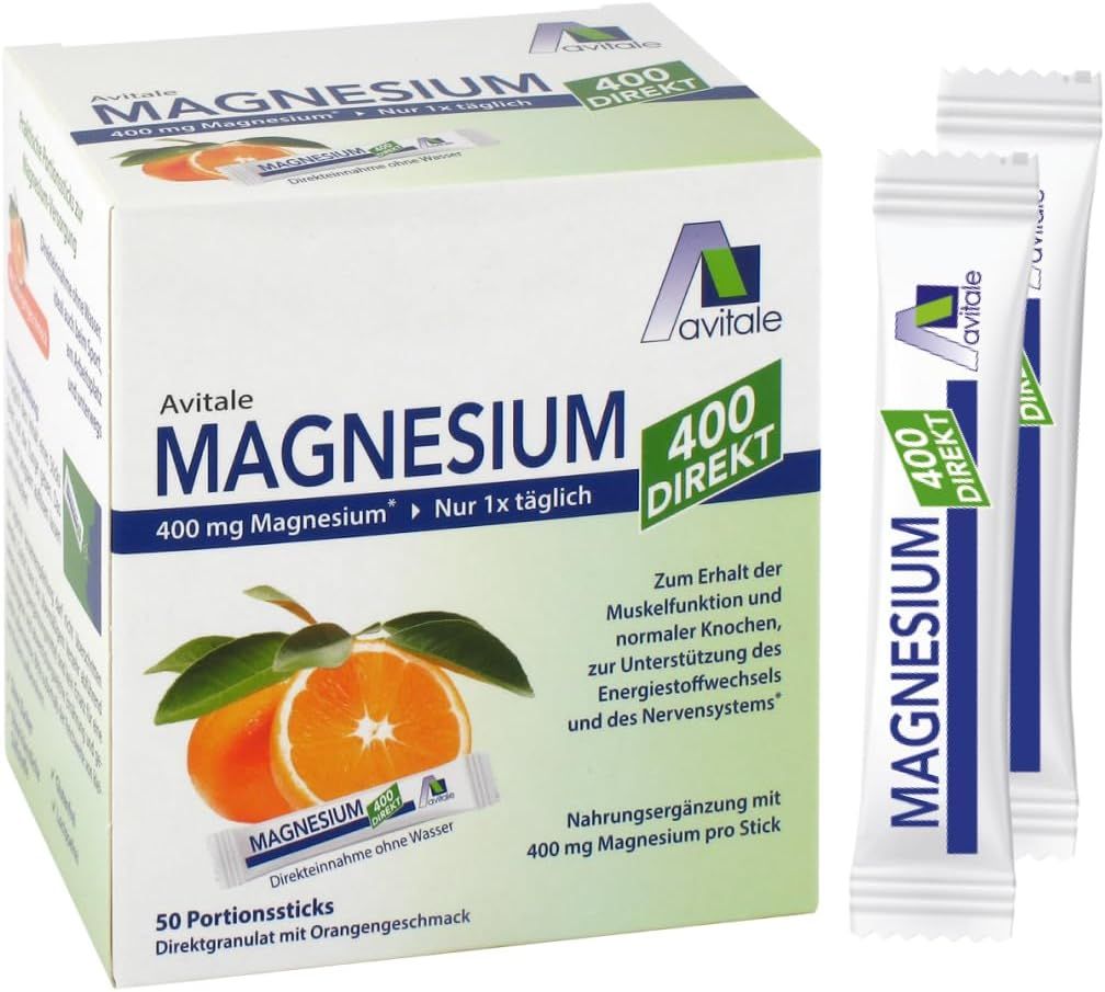 Avitale Magnesium 400 direkt Orange