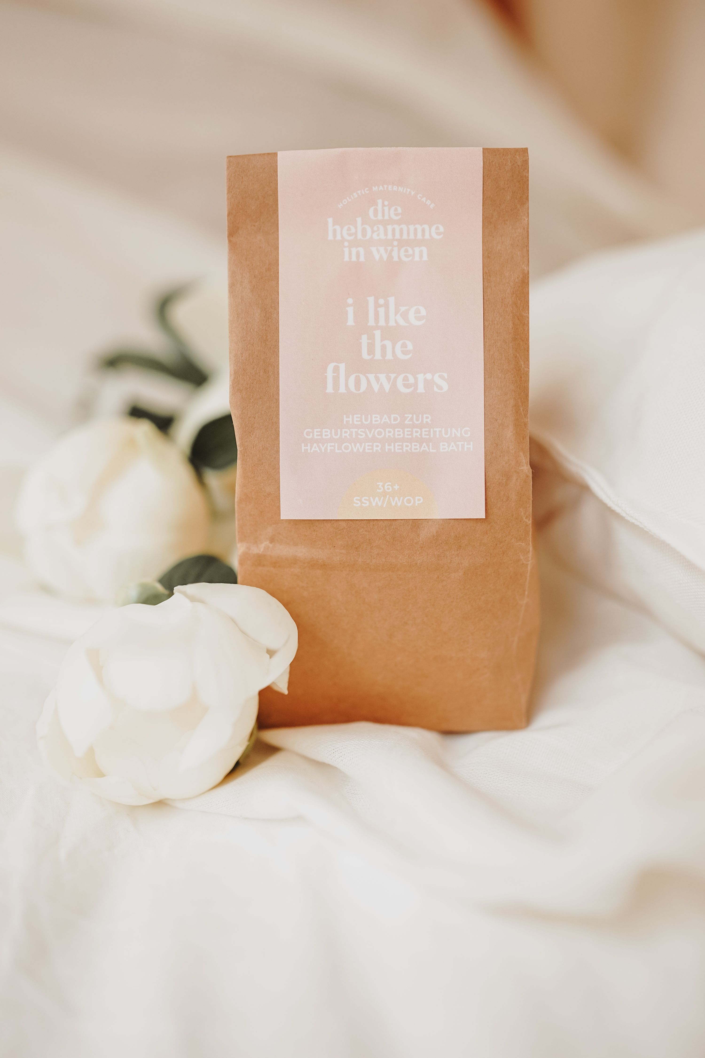 I like the flowers -  Heublumendampfsitzbad