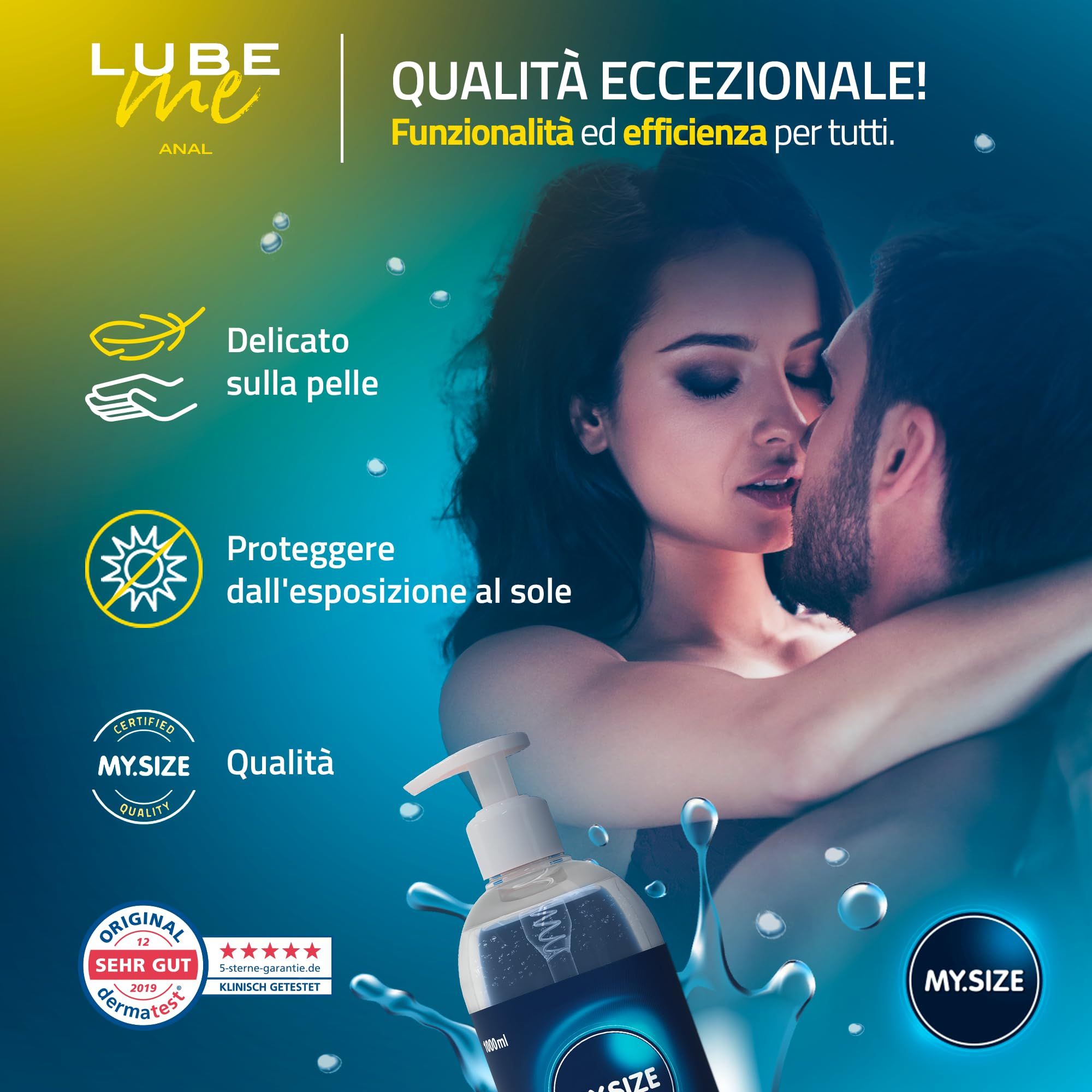 MY.SIZE Lube Me Premium Gleitgel Anal