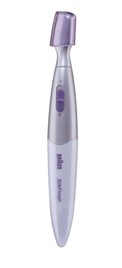 Braun - Elektrischer Rasierer "Silk-épil Bikini Styler FG1100" in Weiß und Silber
