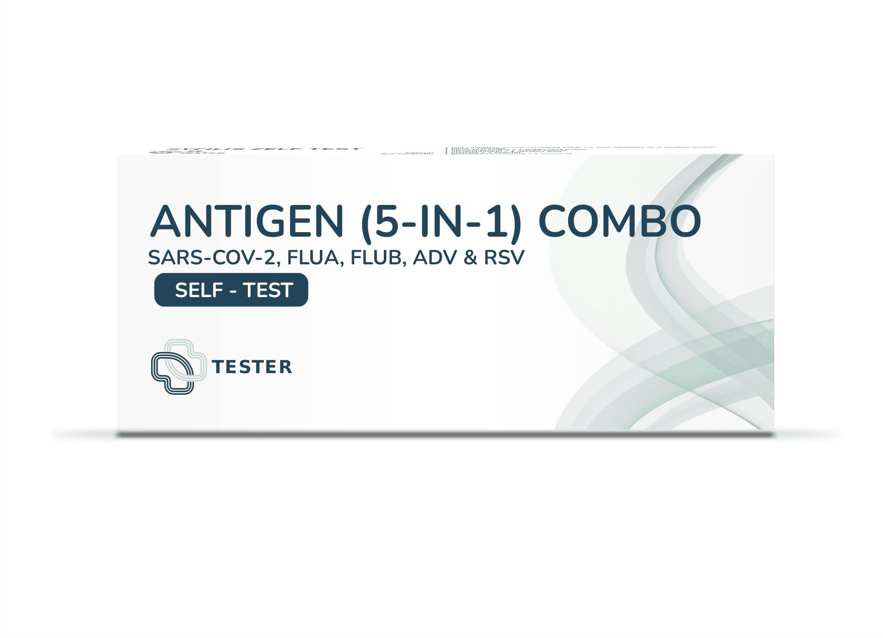 SARS-CoV-2/FluA/FluB+ADV/RSV Antigen-Kombi-Selbsttest (Fünf-in-Eins) - The Tester