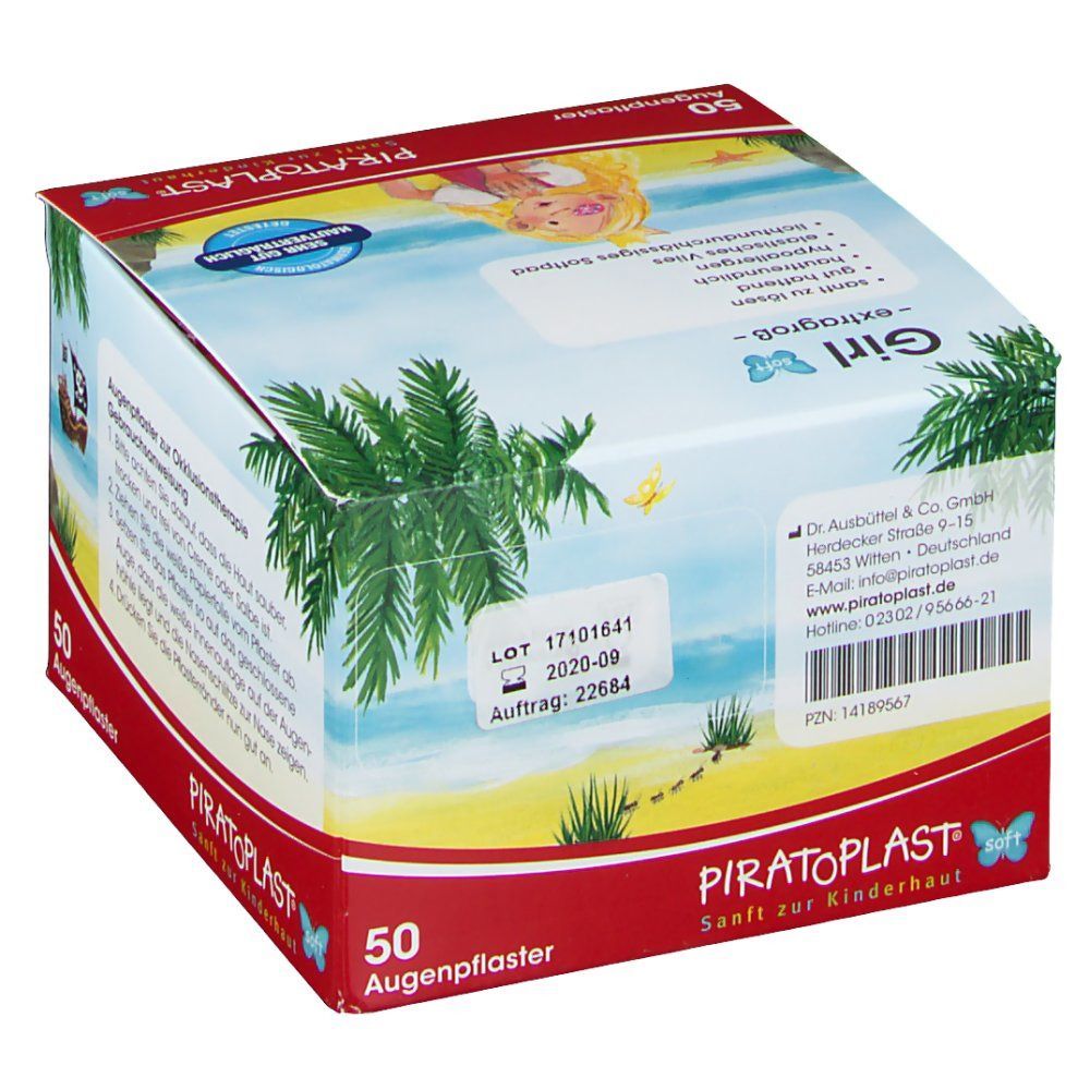 PIRATOPLAST® Girl soft extragroß