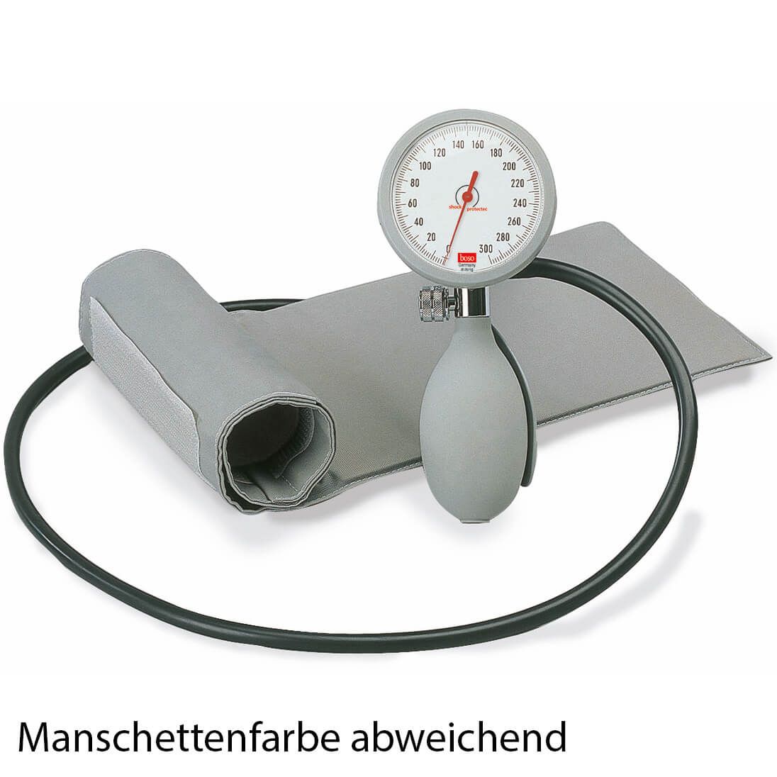 boso KI Blutdruckmessgerät 1-Schlauch, Klettmanschette schwarz Gr. M