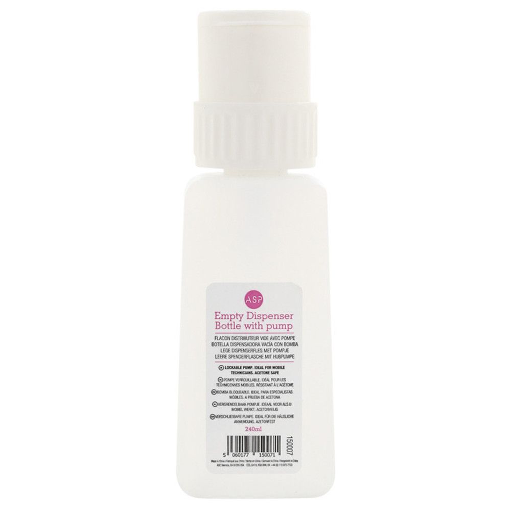 ASP - Leere Spenderflasche mit Pumpe 240ml