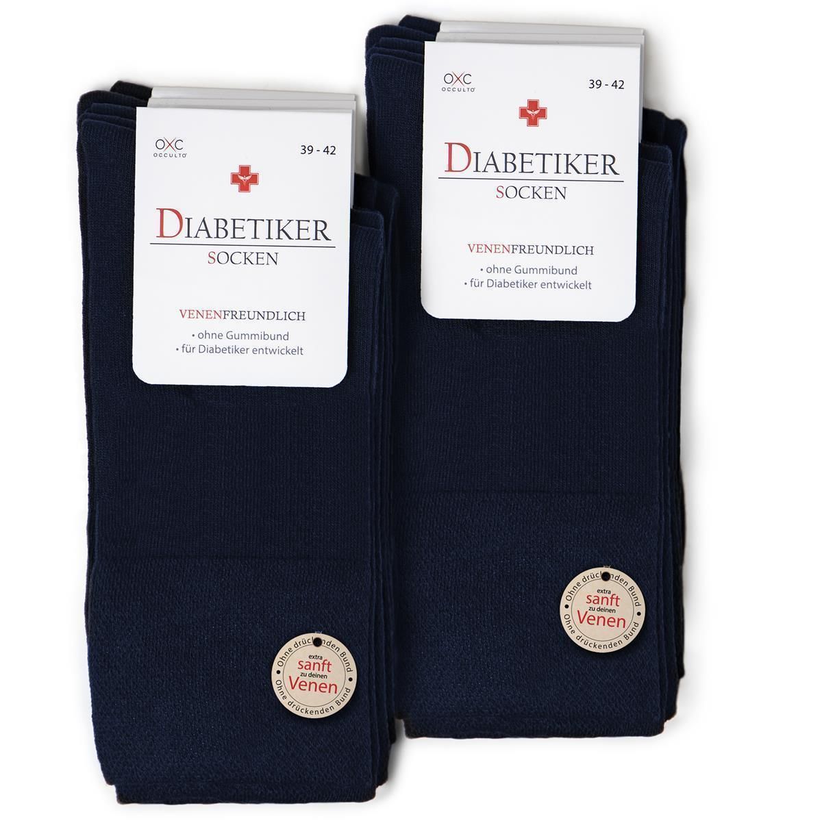 Occulto Diabetikersocken Herren