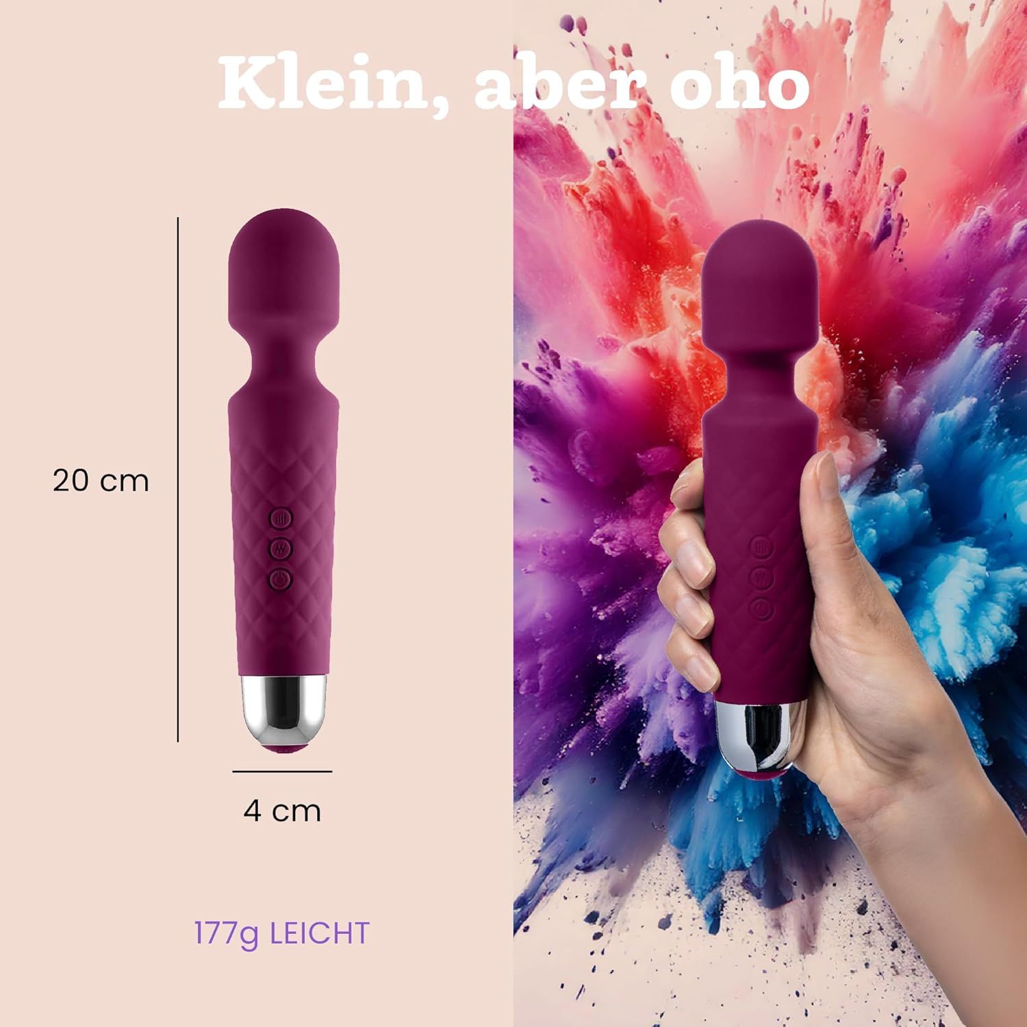 Oliver James Vibrator für Frauen - Leise & Leistungsstark Violett