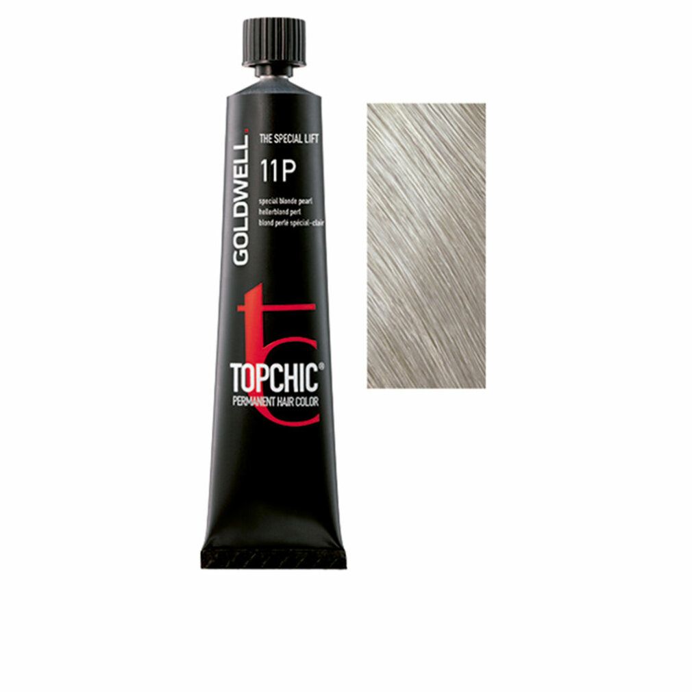 Goldwell Topchic Hair Color Coloration Tube HellerblondPerl ml, New 11P, 60 milliliter