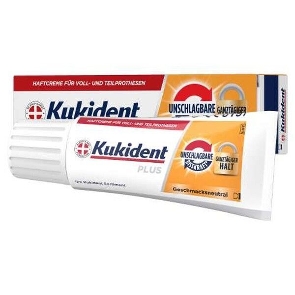 Kukident Plus Unschlagbare Bisskraft Haftcreme