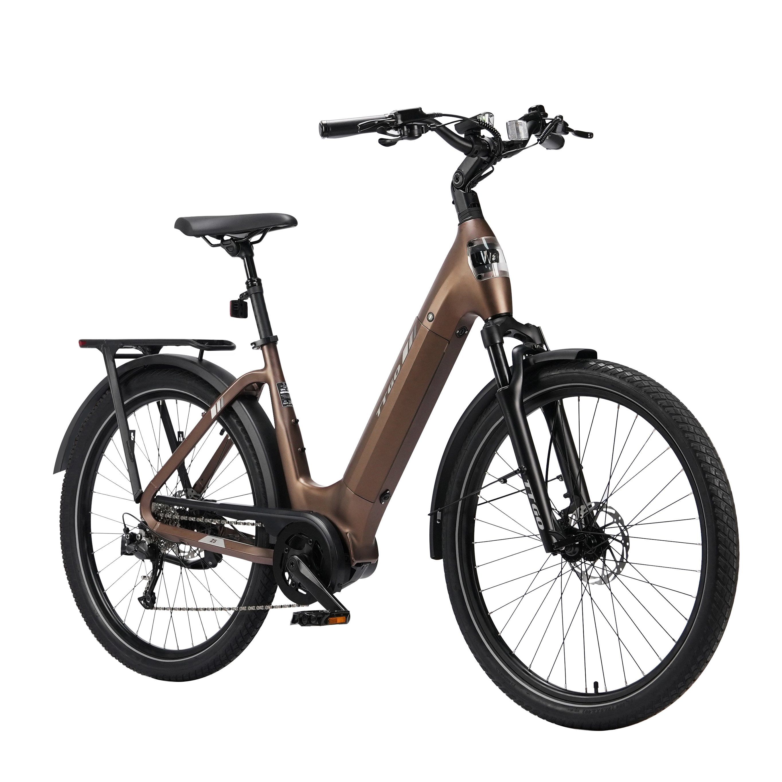 TTGO Z5 Elektrofahrrad, 250-W-Motor, 36 V, 18 Ah