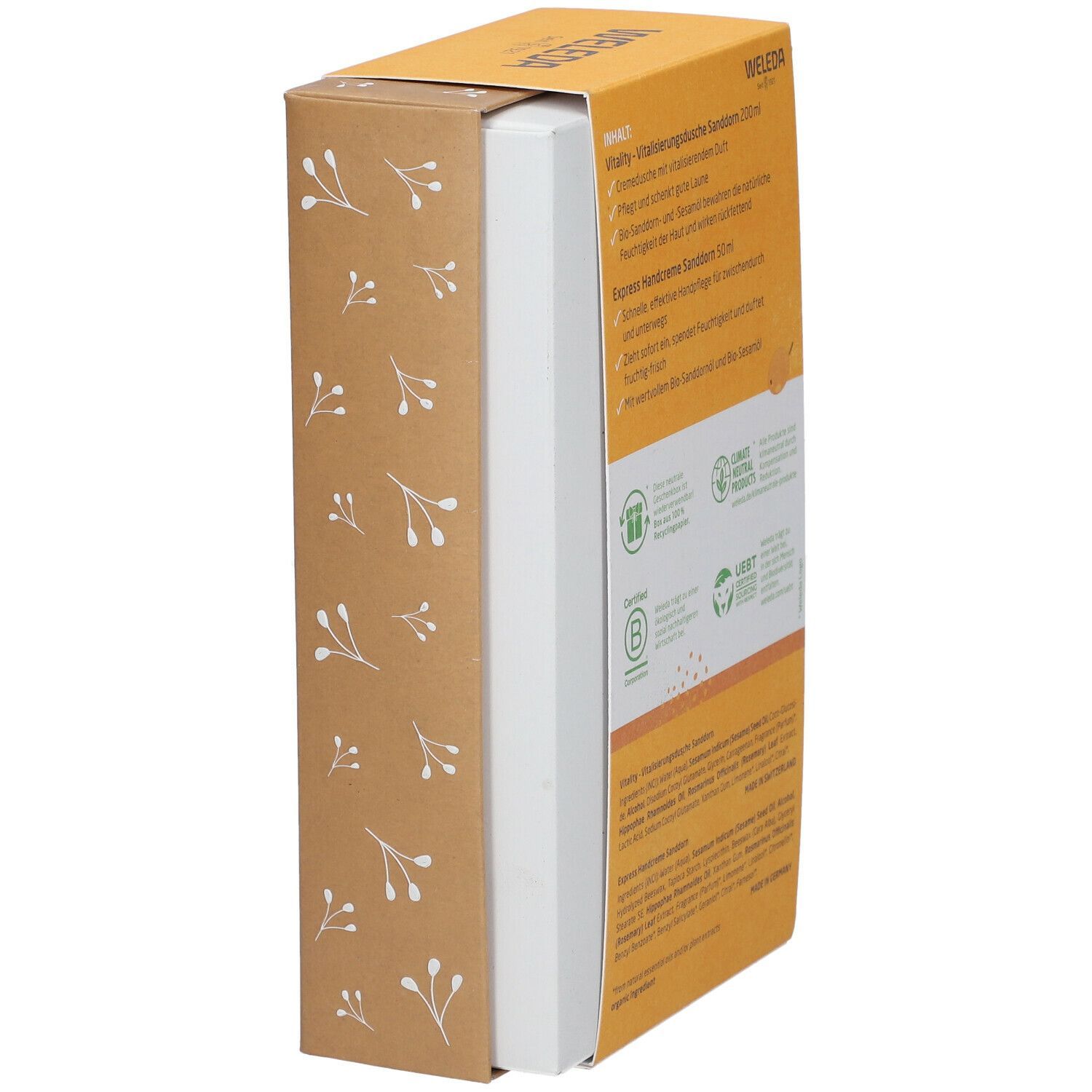 Weleda Geschenkset Bestseller Sanddorn