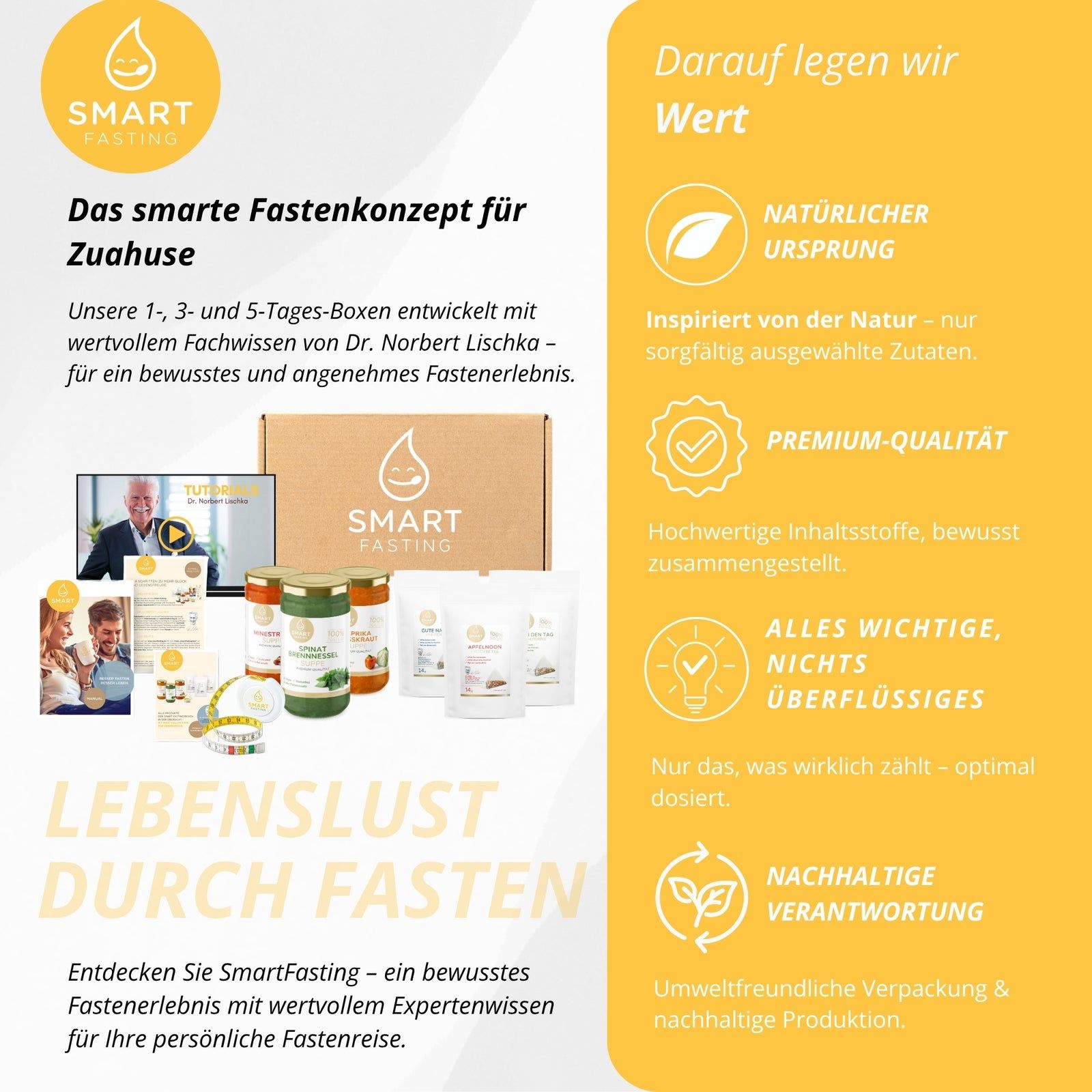 Smart Fasting® Welcome Bundle - Fastentee Mix - 100% Natur, vegan, hochwertig