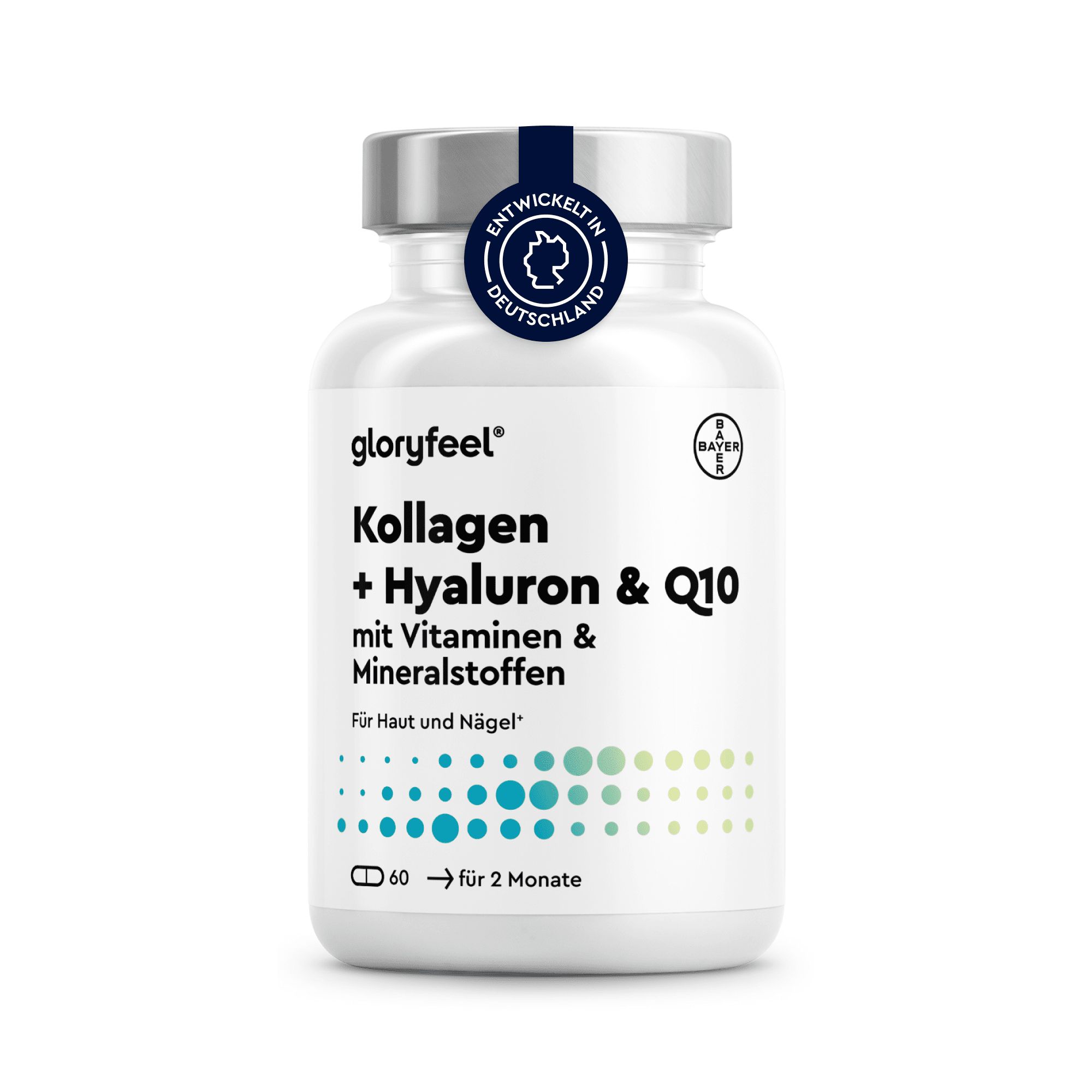 gloryfeel® Collagen + Hyaluron & Coenzym Q10 Kapseln
