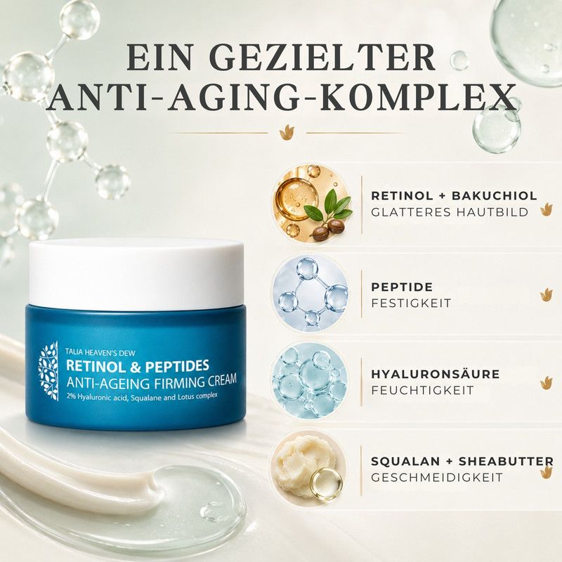 TALIA - Gesichtscreme mit Retinol und Peptiden