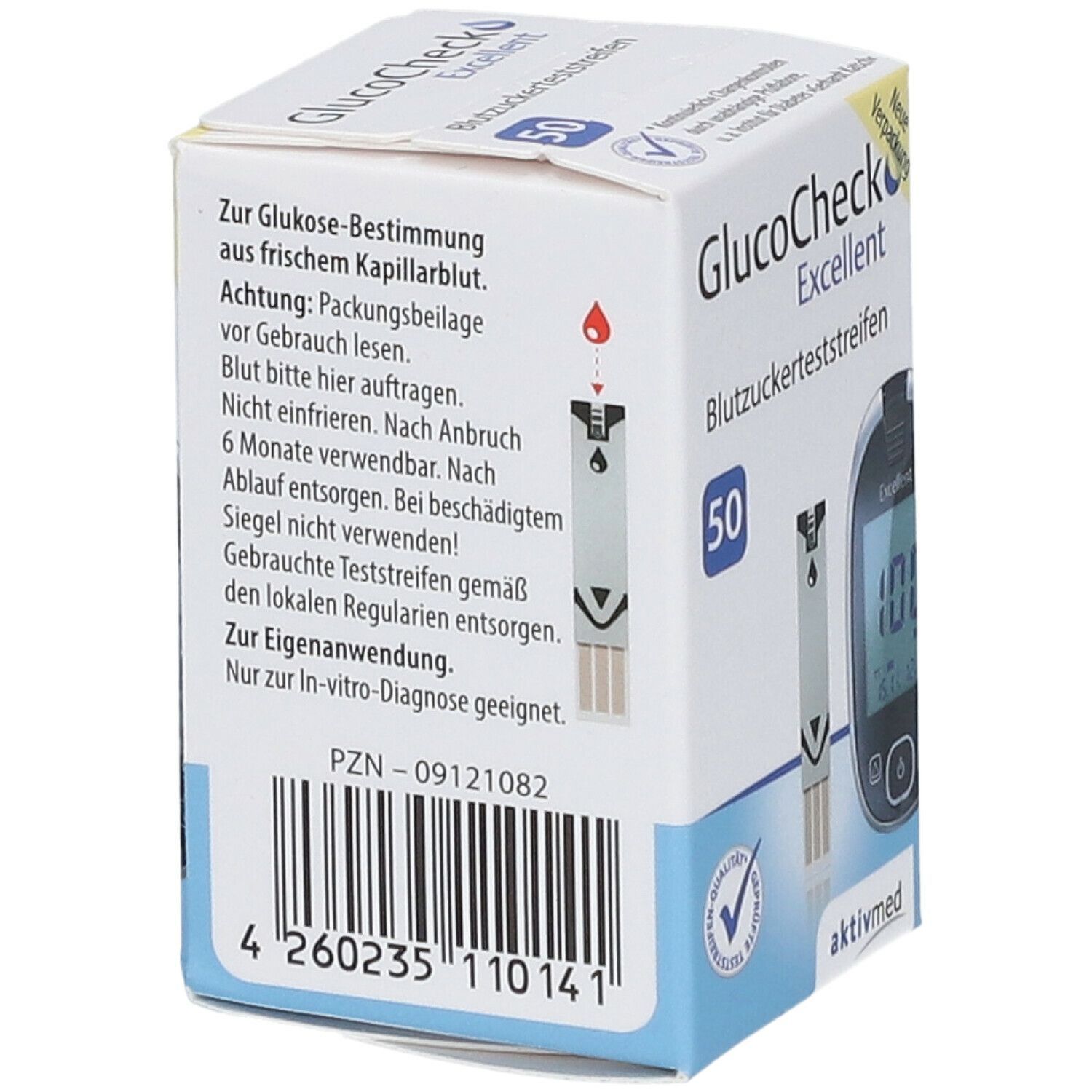 GlucoCheck Excellent Teststreifen