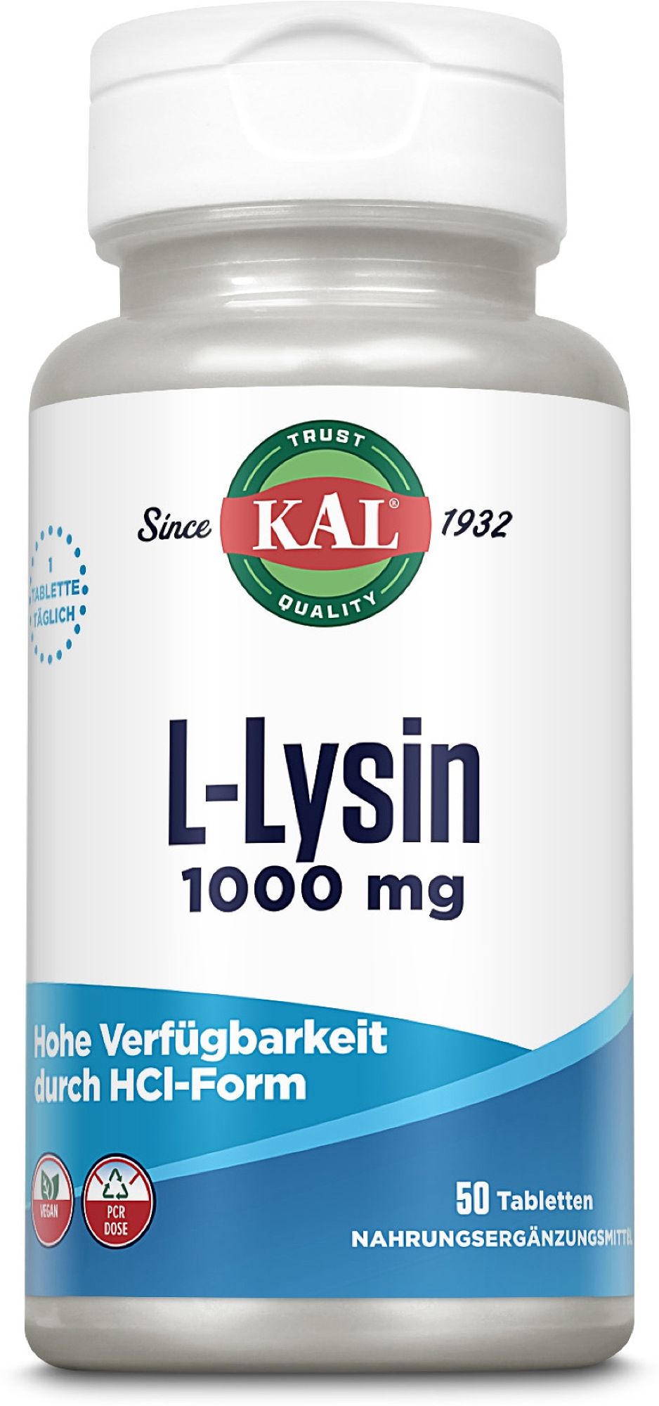 KAL L-Lysin 1000 mg
