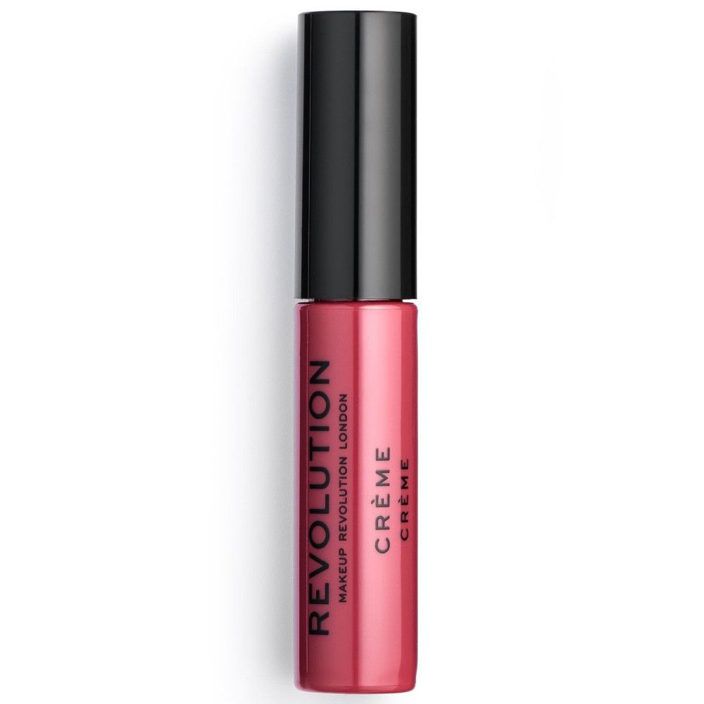 Geschlossenes Lippenstift-Fläschchen. Marke und Produktname sind auf dem Fläschchen sichtbar.