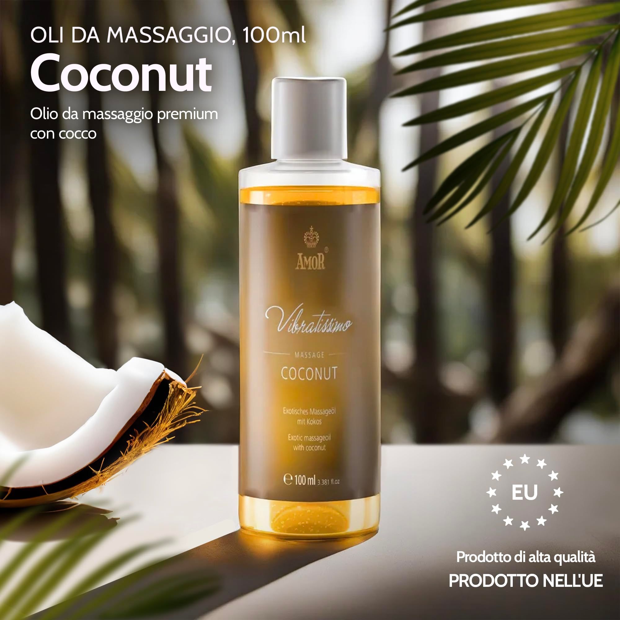 Vibratissimo Massageöl Coconut
