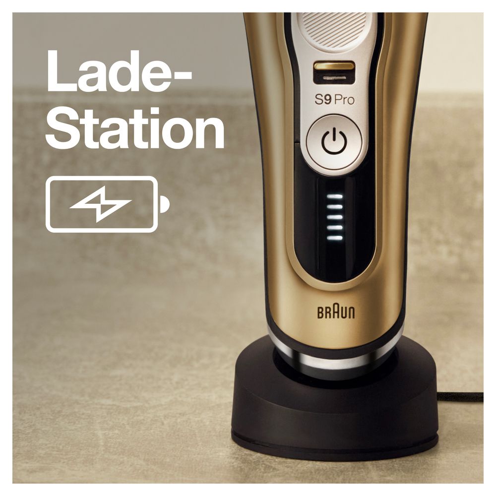 Braun - Elektrischer Rasierer "Series 9 - 9419s wet&dry" in Gold