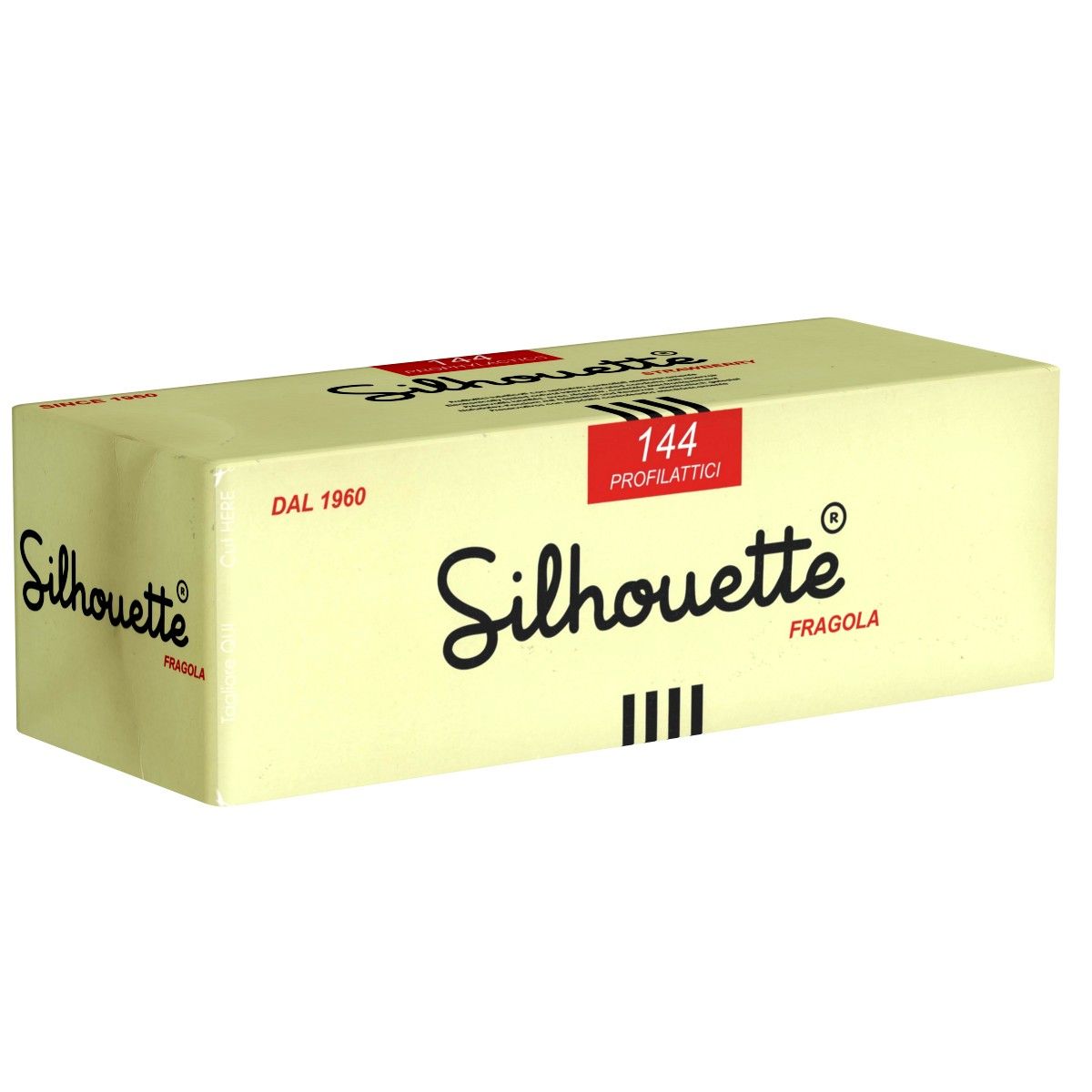 Silhouette Fragola Kondome, 144 Stück.