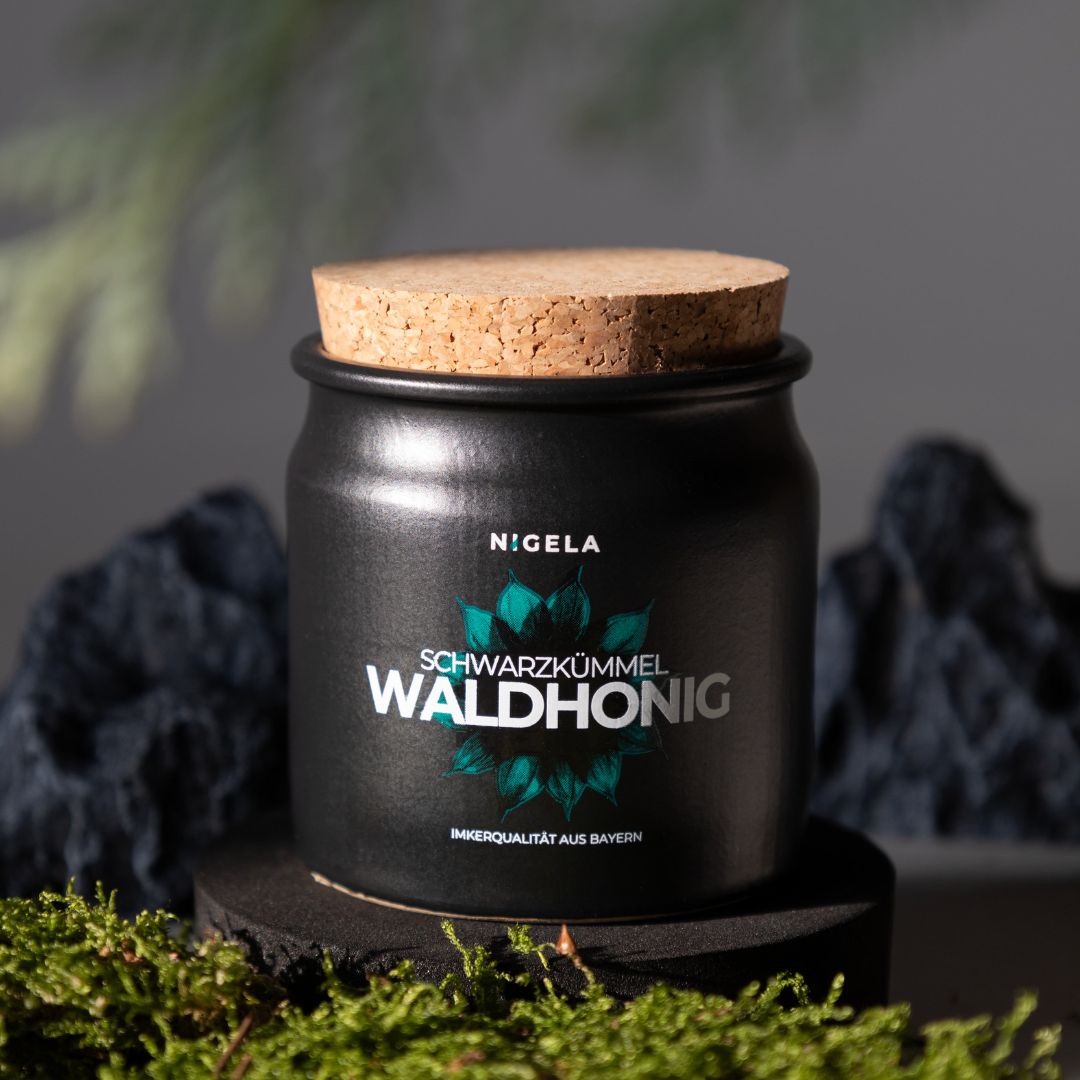 Nigela Bio Schwarzkümmel Waldhonig
