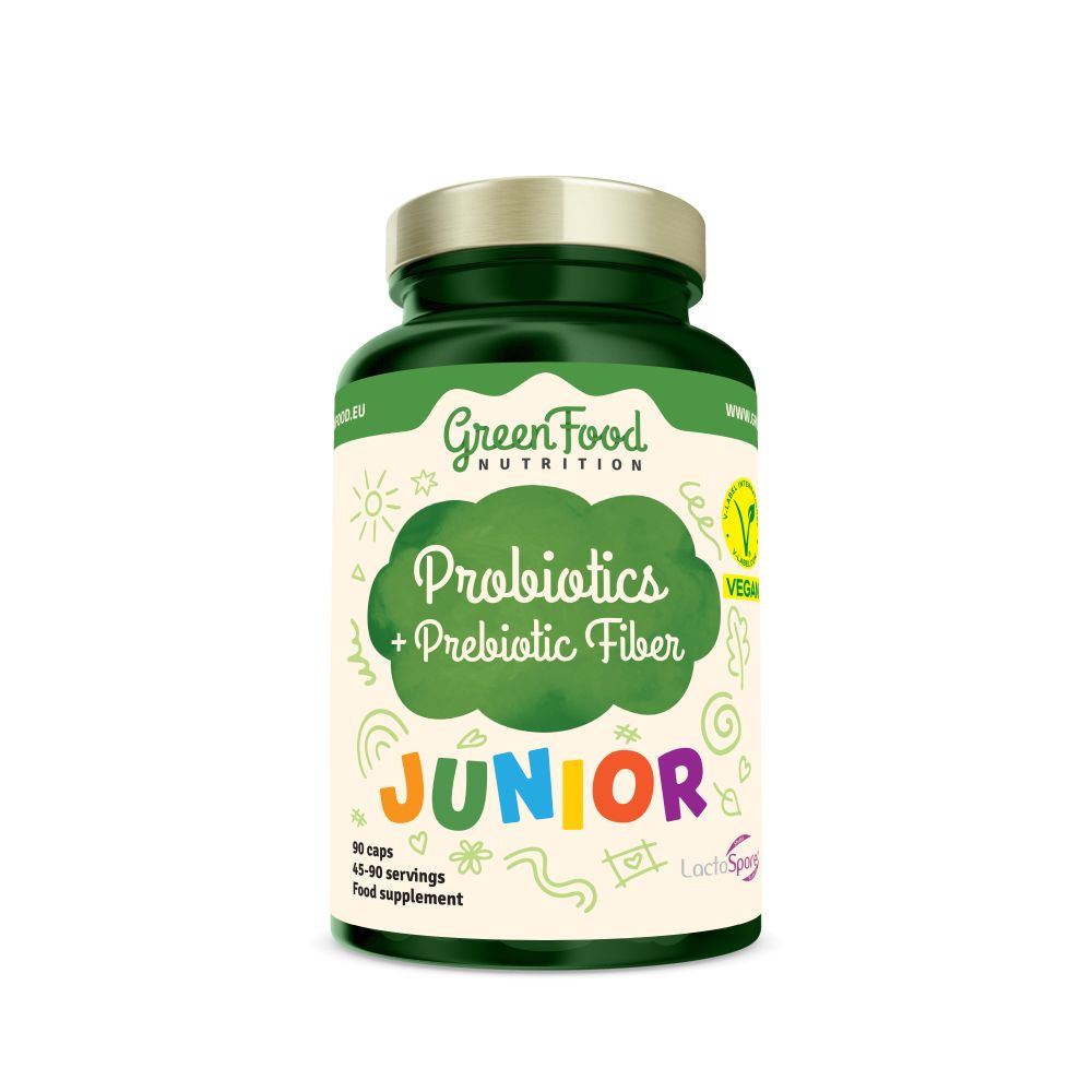 GreenFood Nutrition Junior Probiotika mit präbiotischen Ballaststoffen