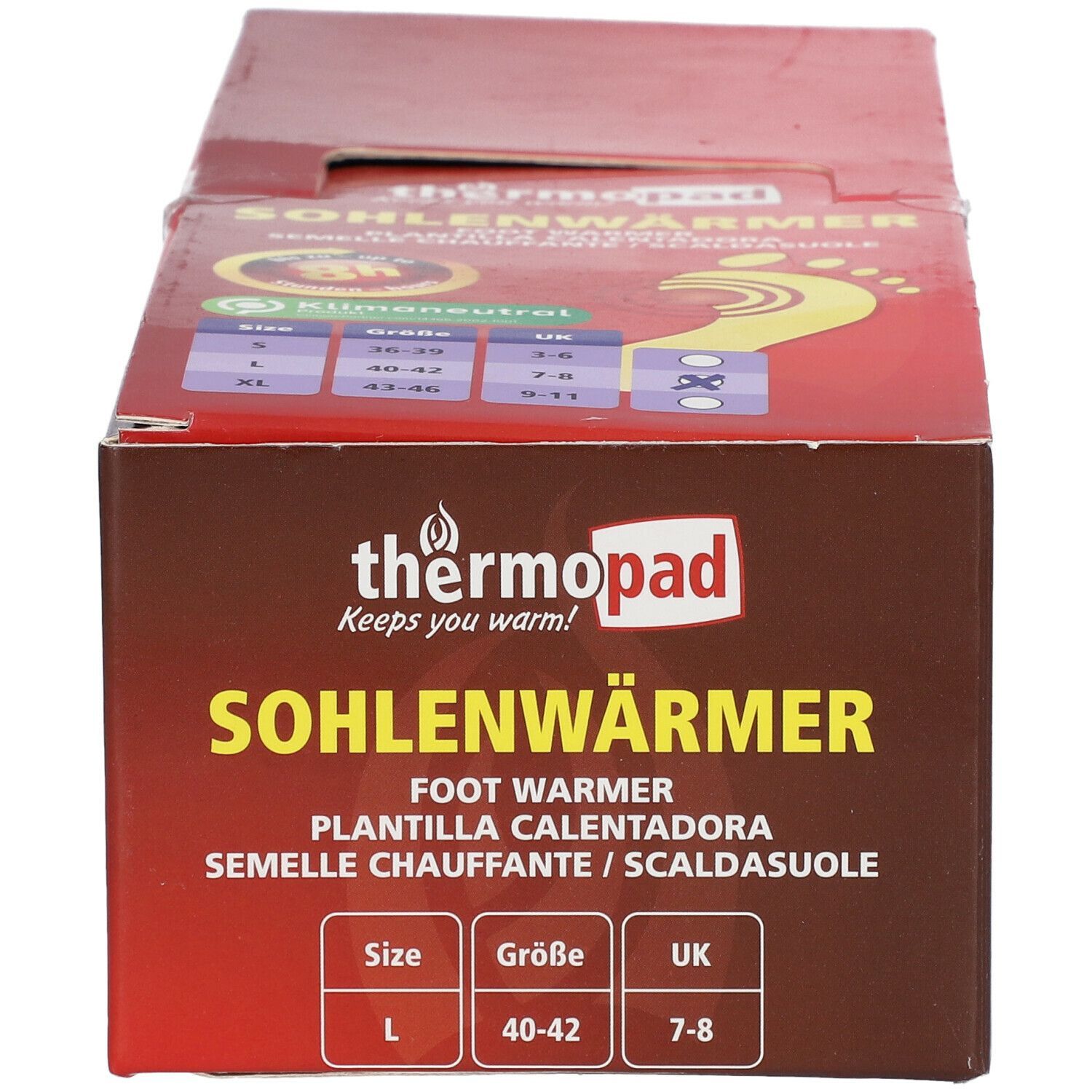 thermopad® Sohlenwärmer