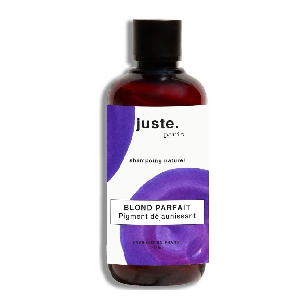 Flasche mit Pumpspender, Shampoo für blondes Haar.