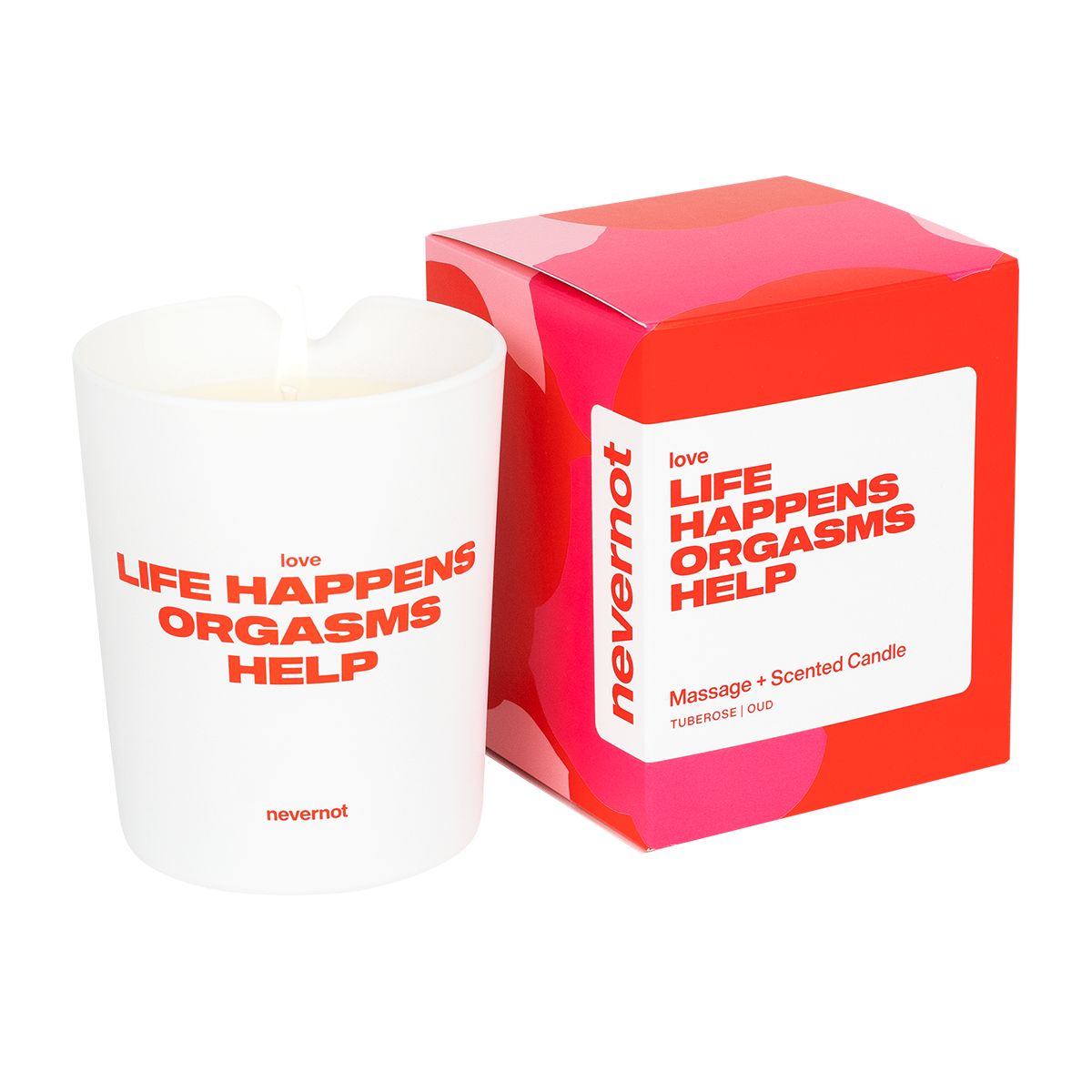 nevernot Duft- & Massagekerzen – Das Set