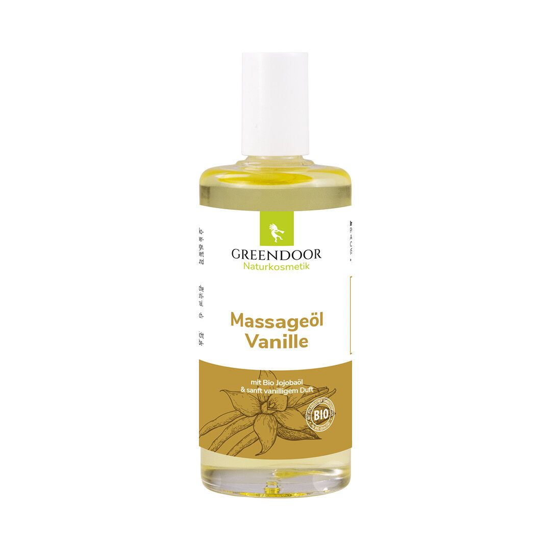 GREENDOOR Massageöl Vanille