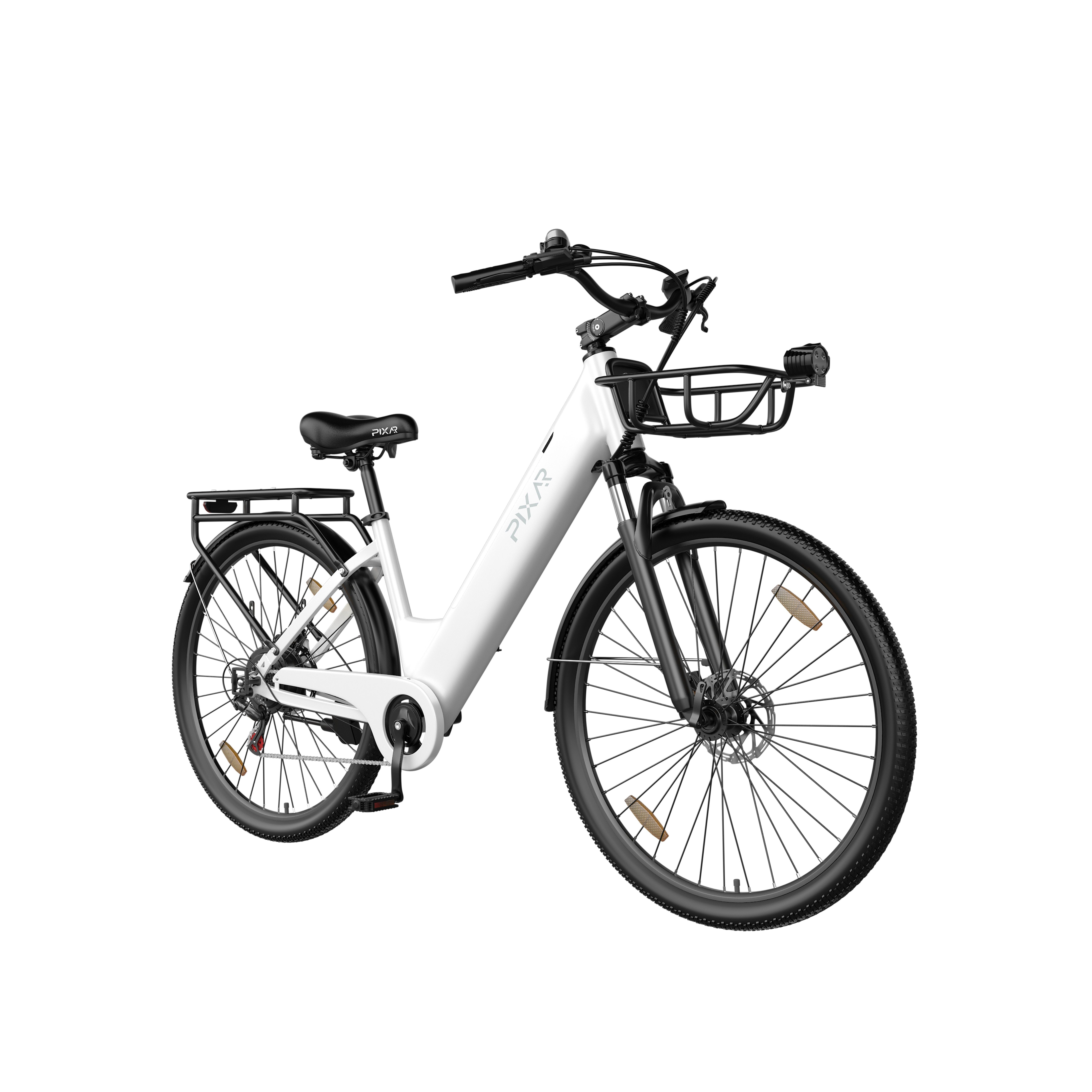 PIXAR C1 PRO Pendler-Elektrofahrrad, 36V 18Ah Akku