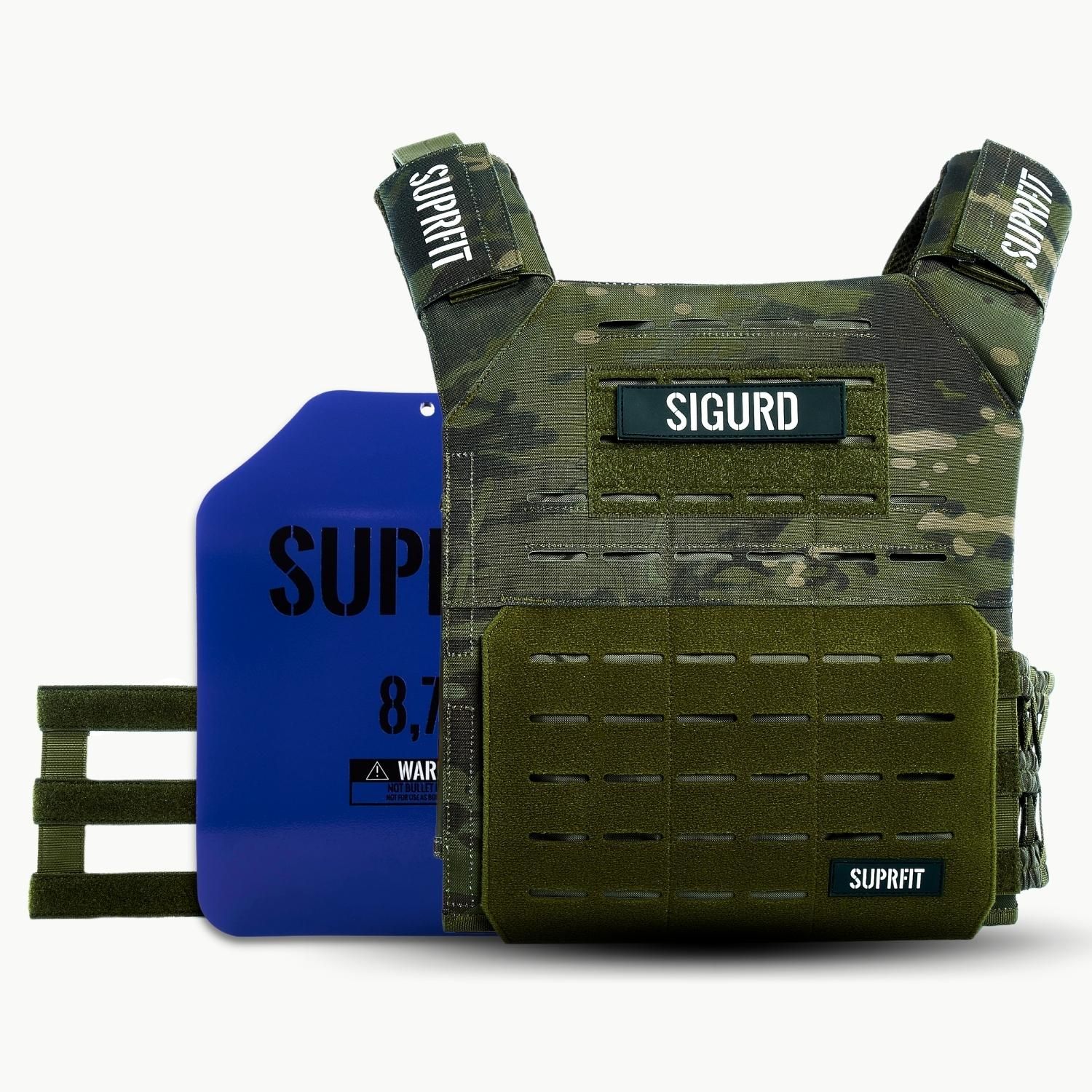 SUPRFIT Sigurd 3D Gewichtsweste - Multicam Tropic
