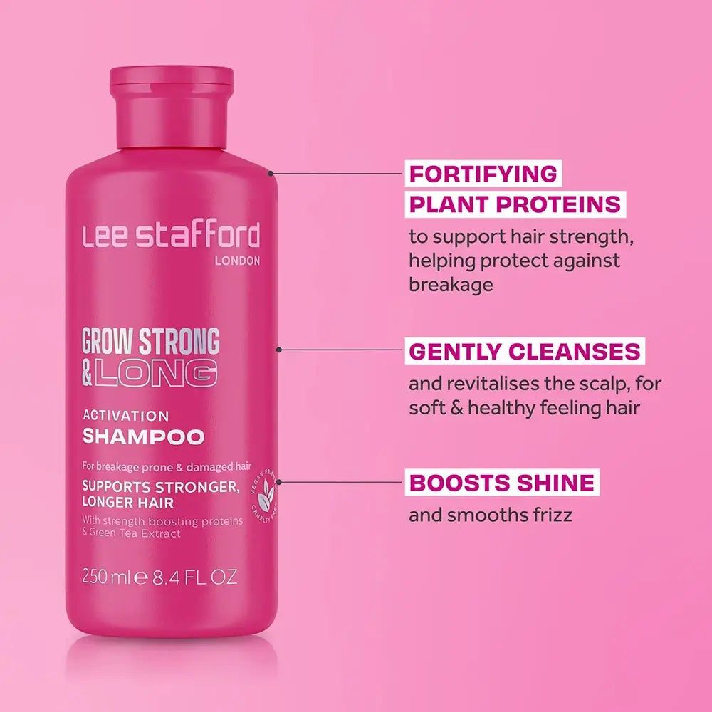 LEE STAFFORD Grow Strong&Long Aktivierungs-Shampoo