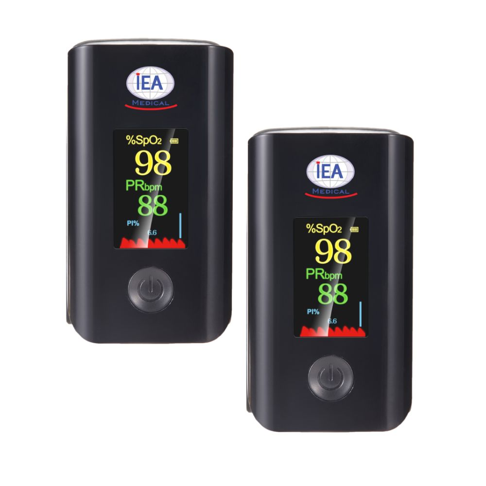IEA Medical Pulsoximeter - 2er Set
