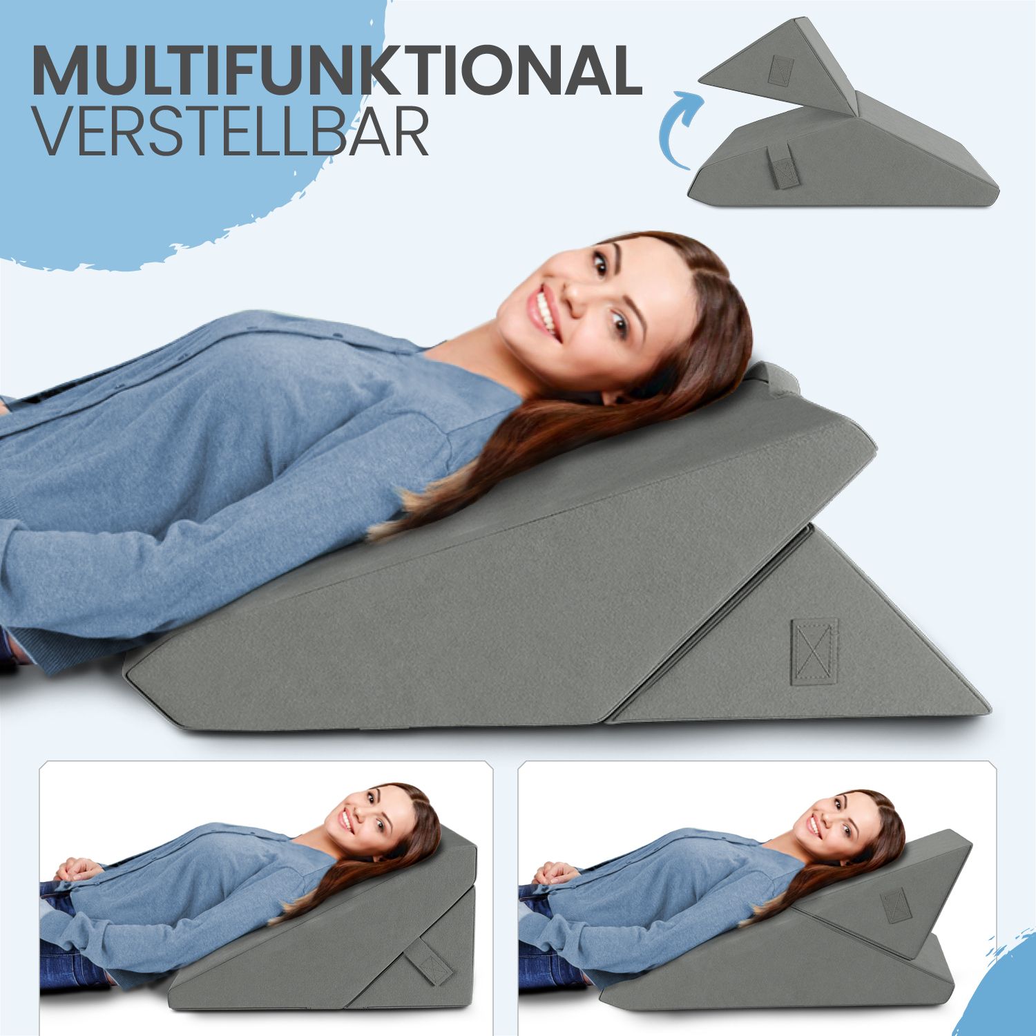 aktivshop Multifunktions-Keilkissen »7in1«