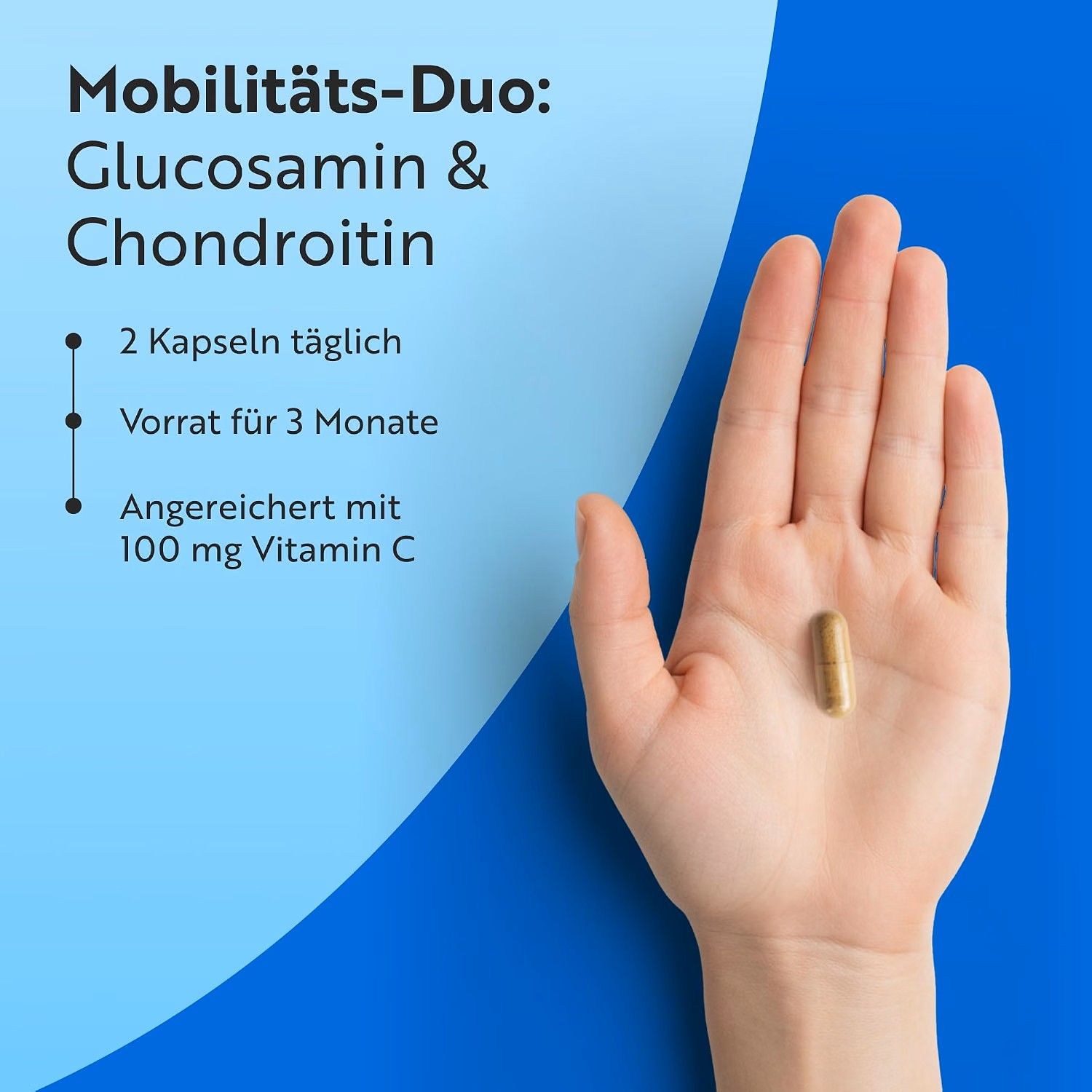 Nutravita Glucosamin Chondroitin mit Kurkuma und Ingwer