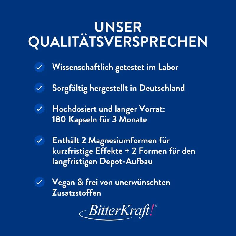 BitterKraft! Magnesium-Komplex
