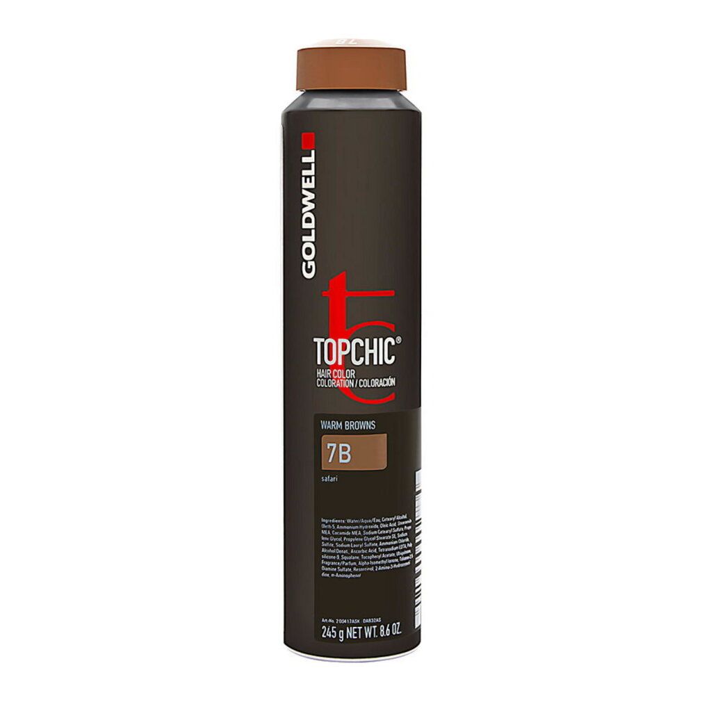 Goldwell, TopChic, permanente Haarfarbe, 7B, mittelblondes Beige