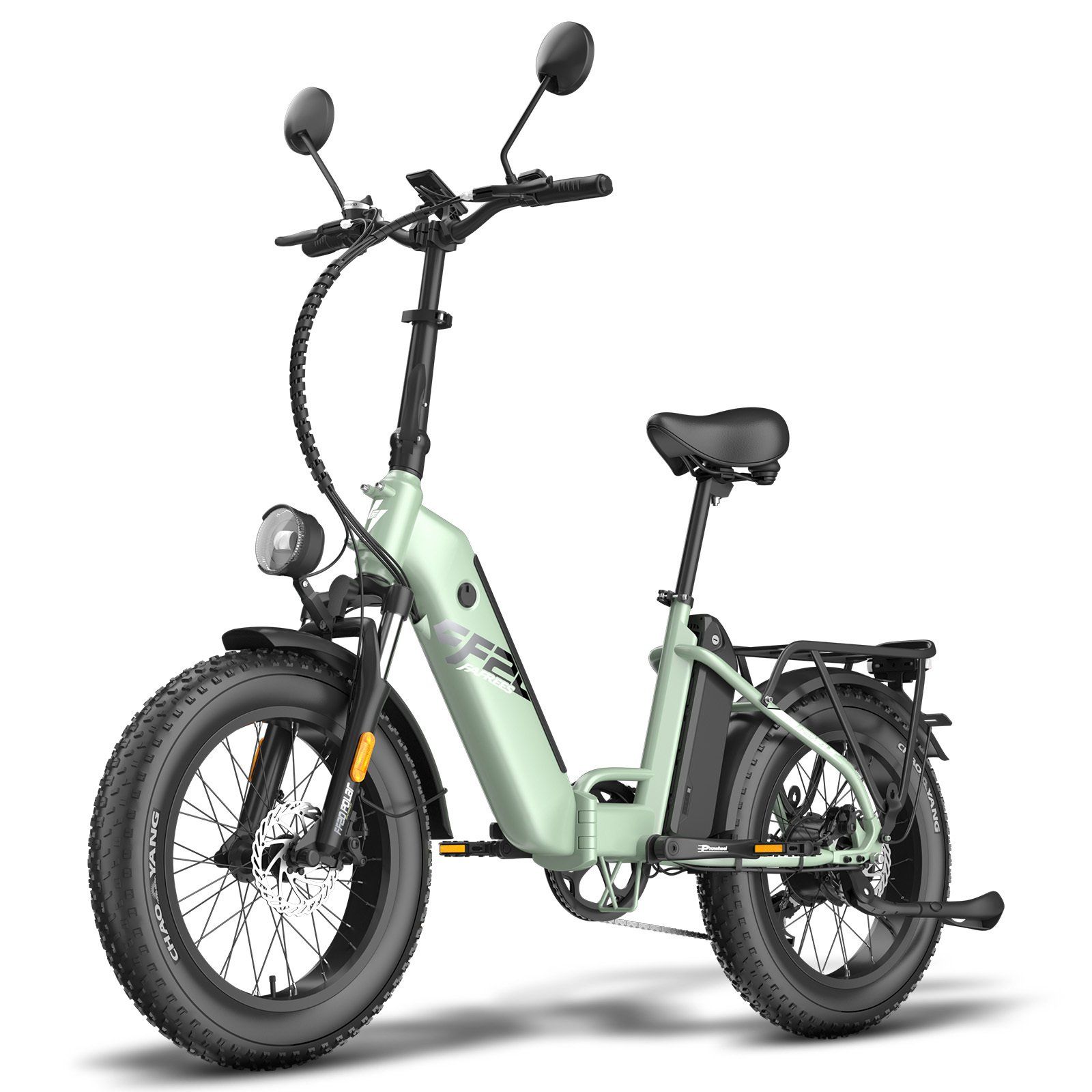 FAFREES FF20 Polar Faltbares Elektrofahrrad, EU-Typgenehmigung, Doppelakku