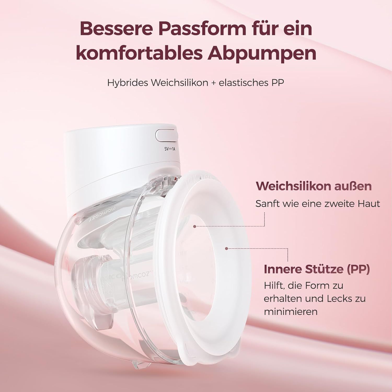 Momcozy Milchpumpe Elektrisch S12 Pro Quick