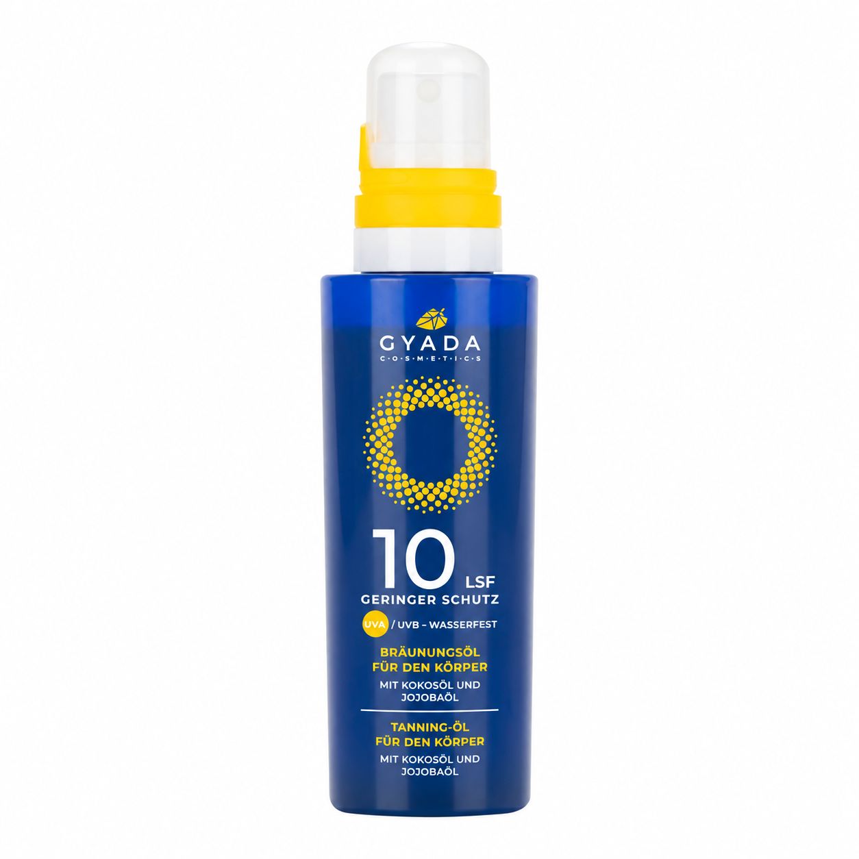 Flasche Delia Cosmetics Bräunungsöl LSF 10.